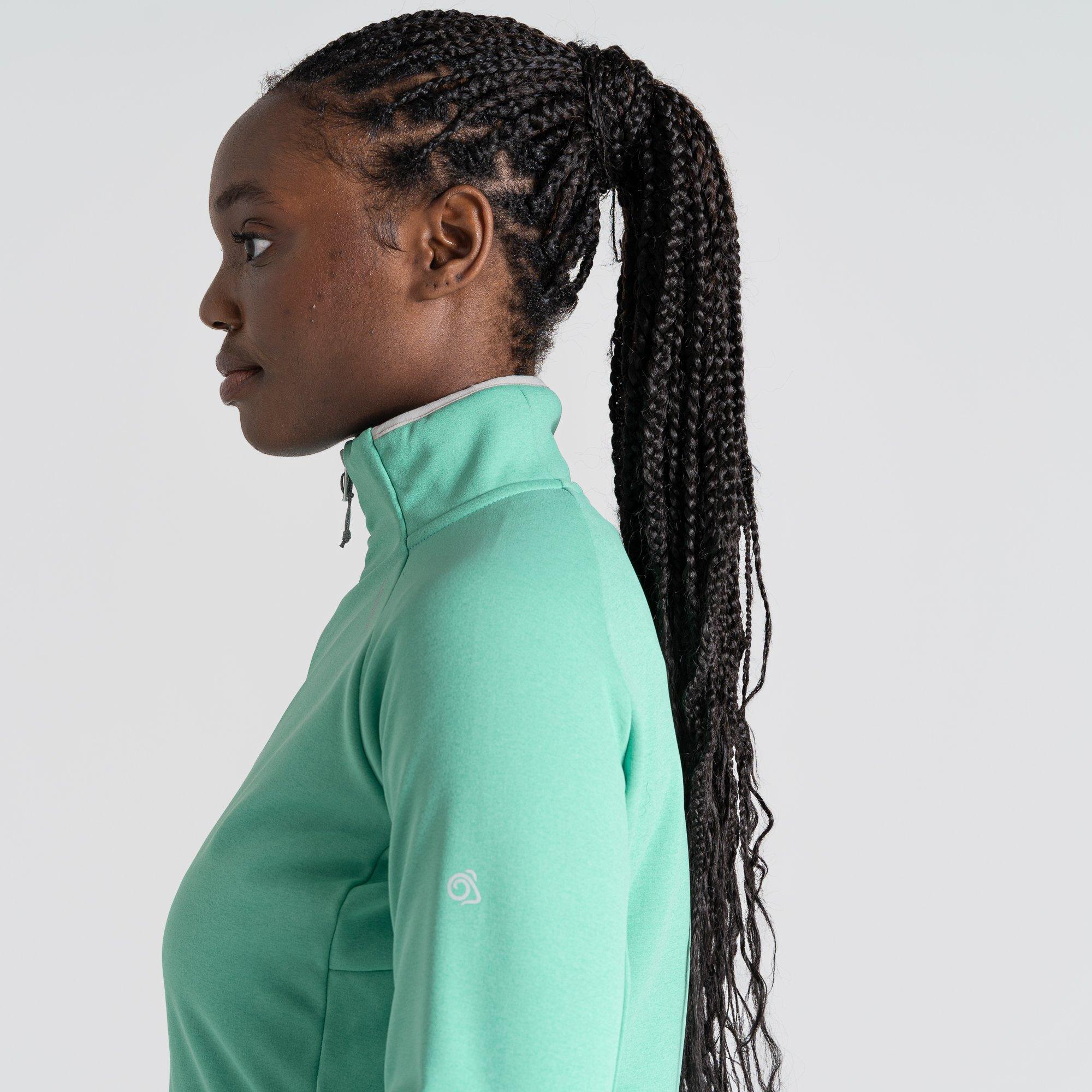 Verde Oceano - Craghoppers - Women's Crag Dynamic Pro quarter Zip Fleece - 5