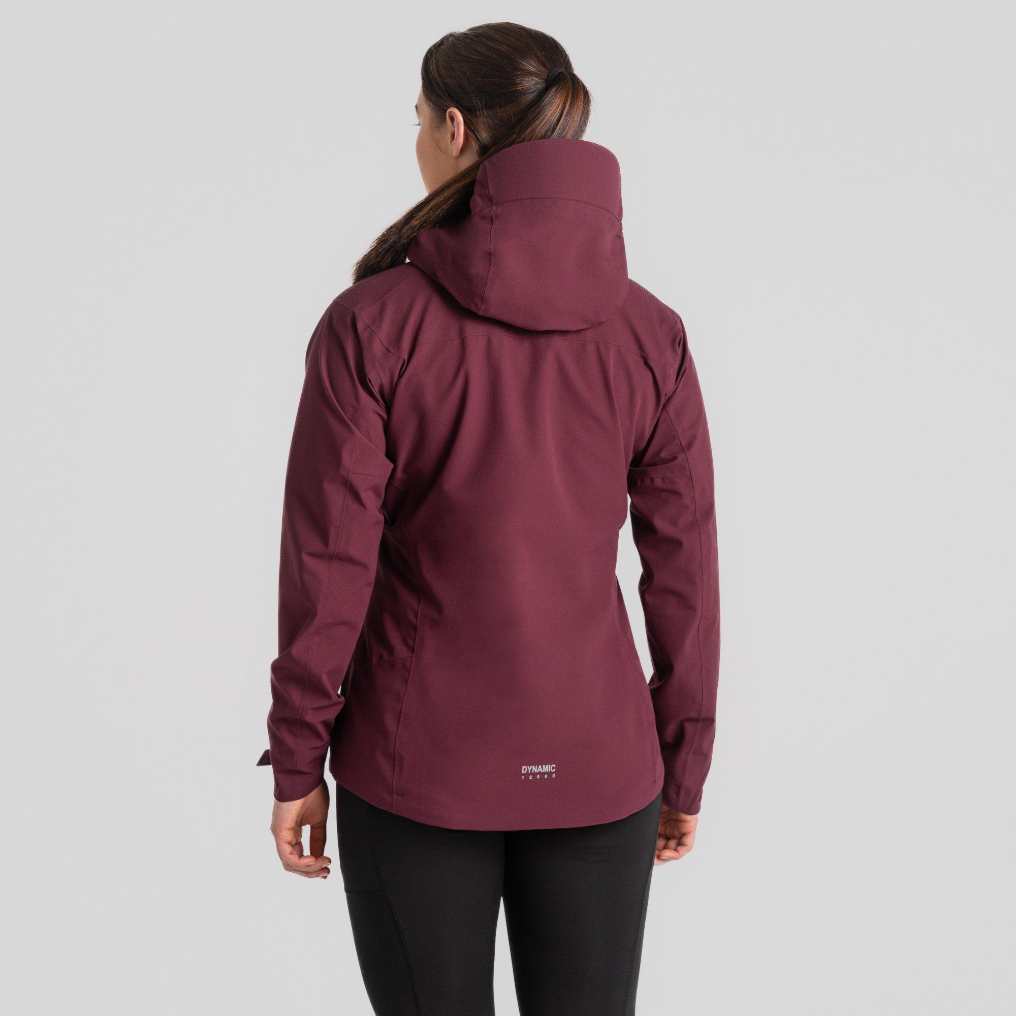 Deep Violet - Craghoppers - Women's Crag Dynamic Pro Waterproof Jacket - 2