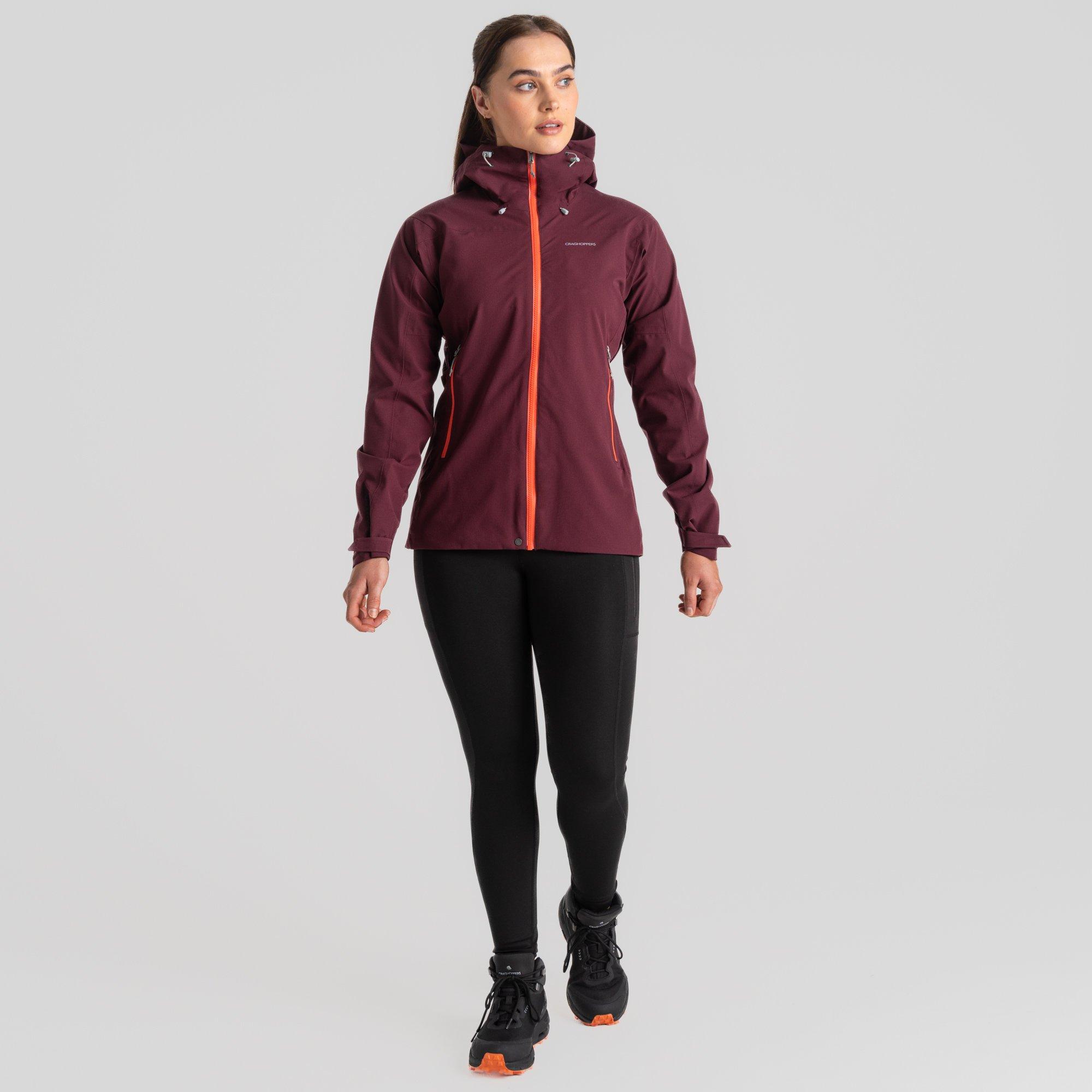 Deep Violet - Craghoppers - Women's Crag Dynamic Pro Waterproof Jacket - 3
