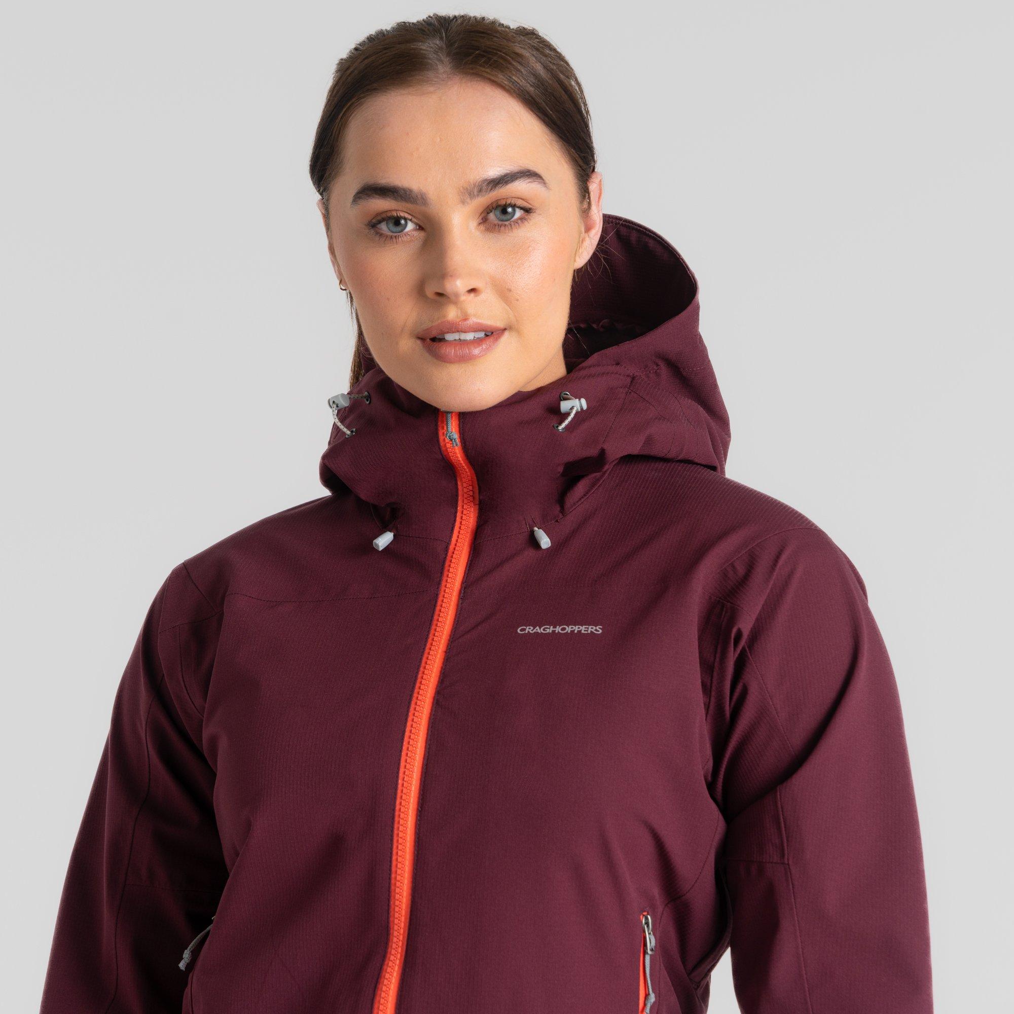 Deep Violet - Craghoppers - Women's Crag Dynamic Pro Waterproof Jacket - 4