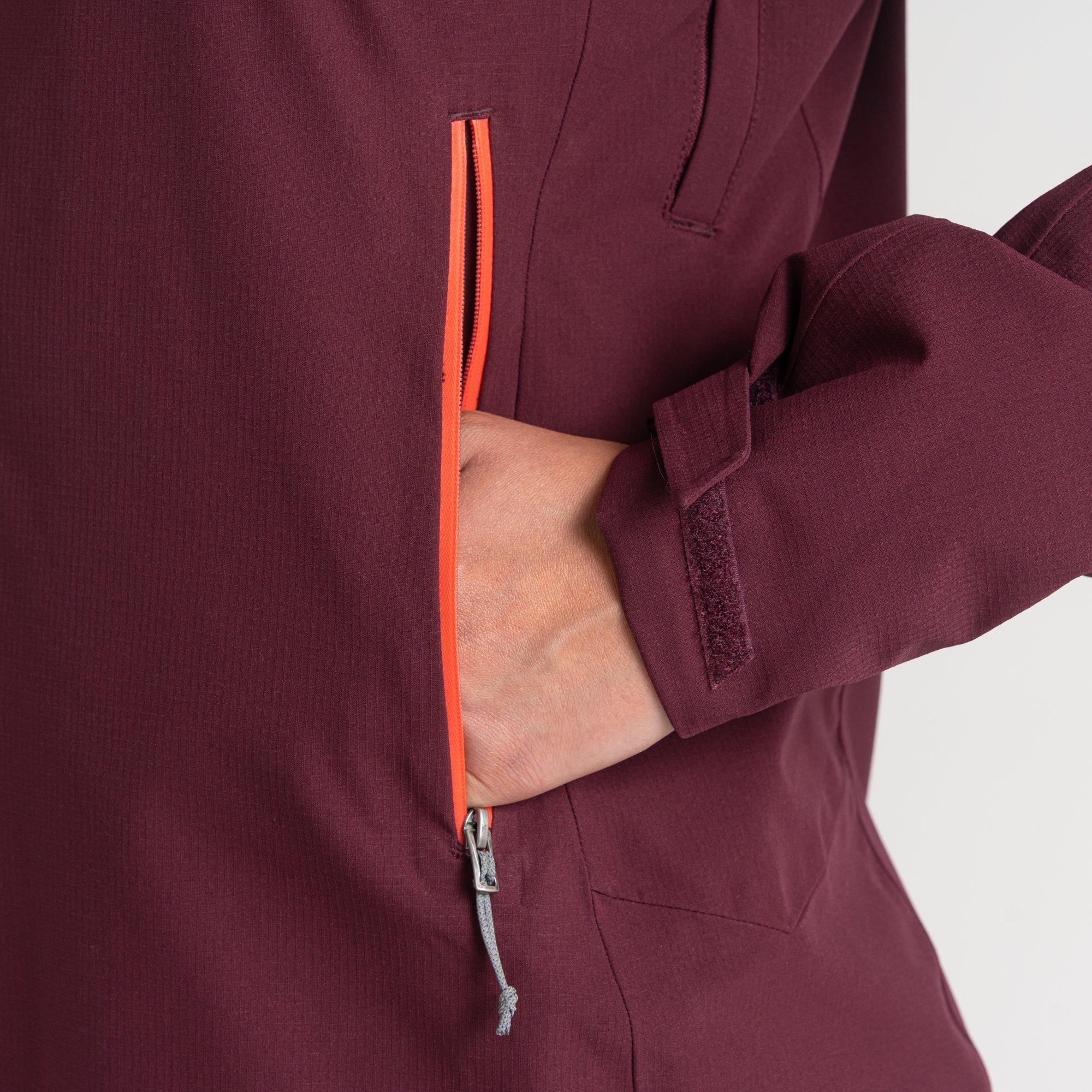 Deep Violet - Craghoppers - Women's Crag Dynamic Pro Waterproof Jacket - 5