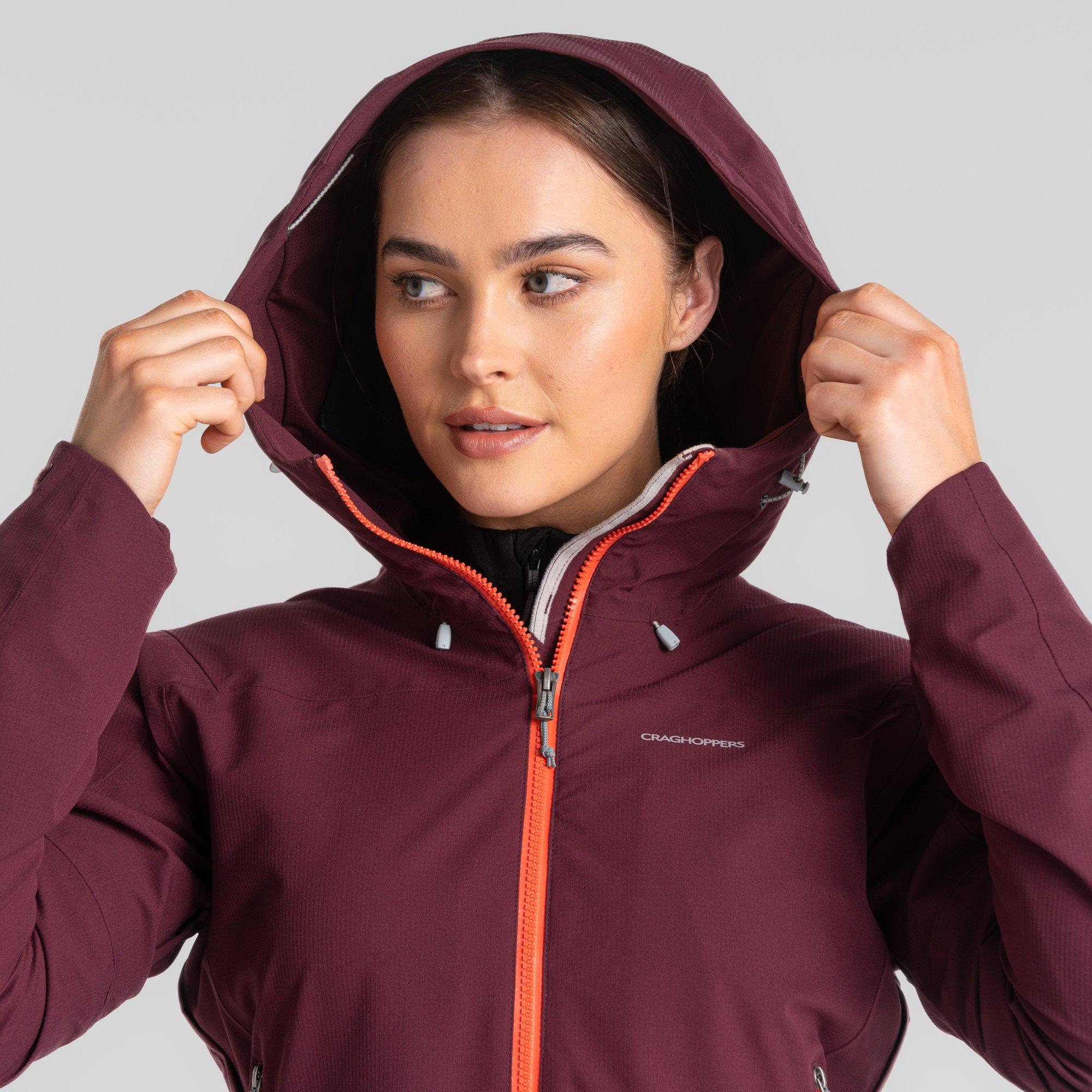 Deep Violet - Craghoppers - Women's Crag Dynamic Pro Waterproof Jacket - 9