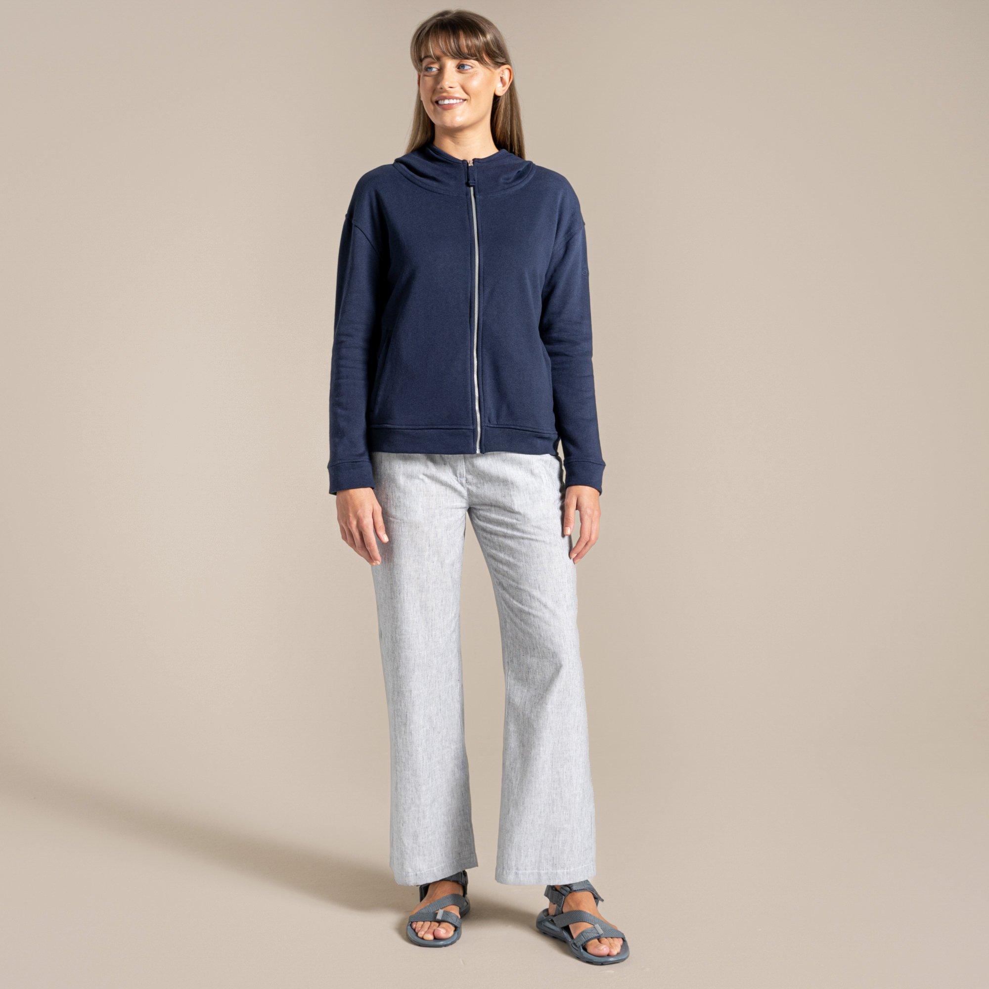 Blue Navy - Craghoppers - Crag Eden Hooded Top Ld99 - 3