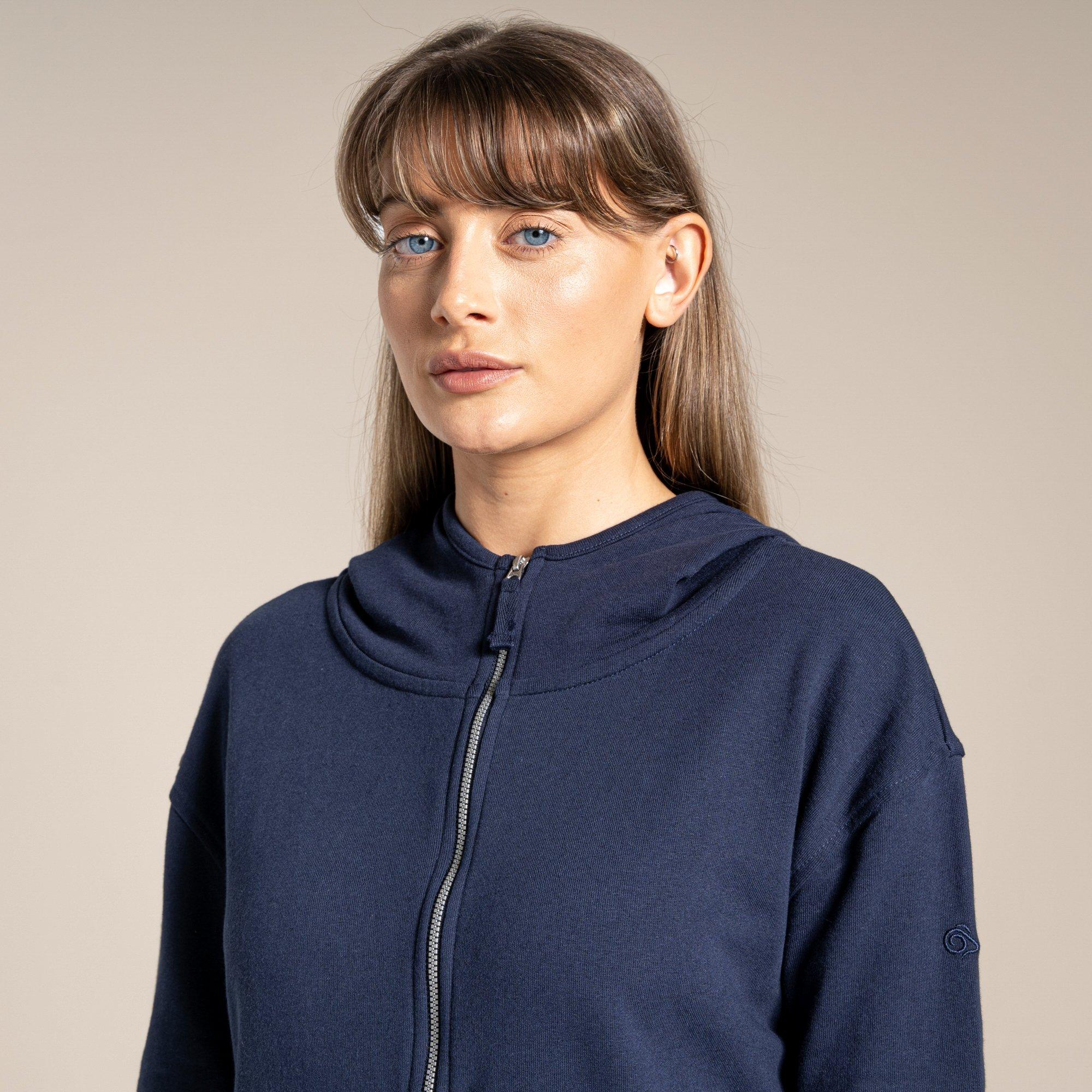 Blue Navy - Craghoppers - Crag Eden Hooded Top Ld99 - 4