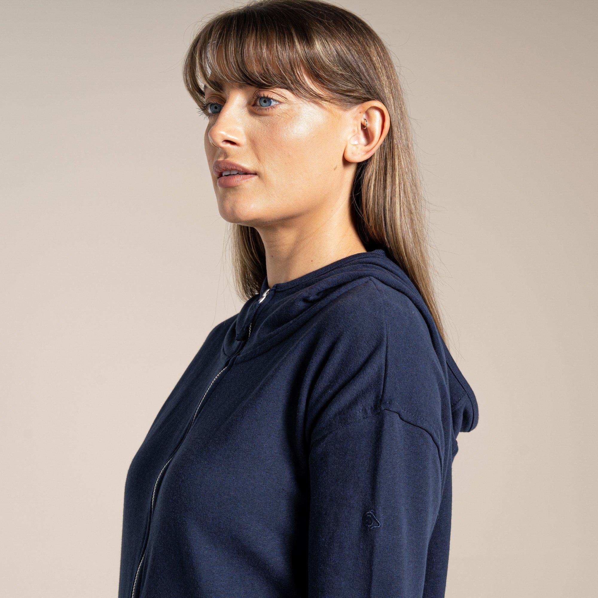 Blue Navy - Craghoppers - Crag Eden Hooded Top Ld99 - 5