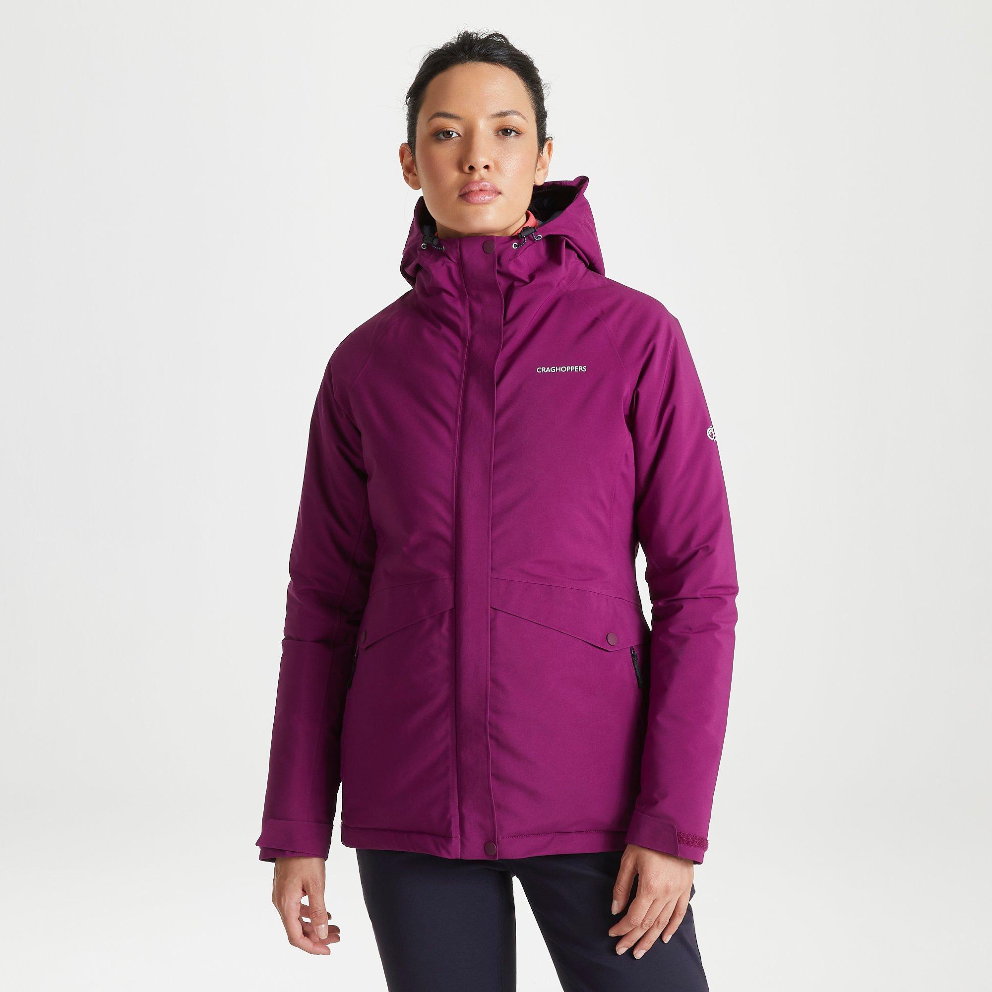 Blackcurrant - Craghoppers - Women's Crag Ellis Gore Waterproof Jacket - 2