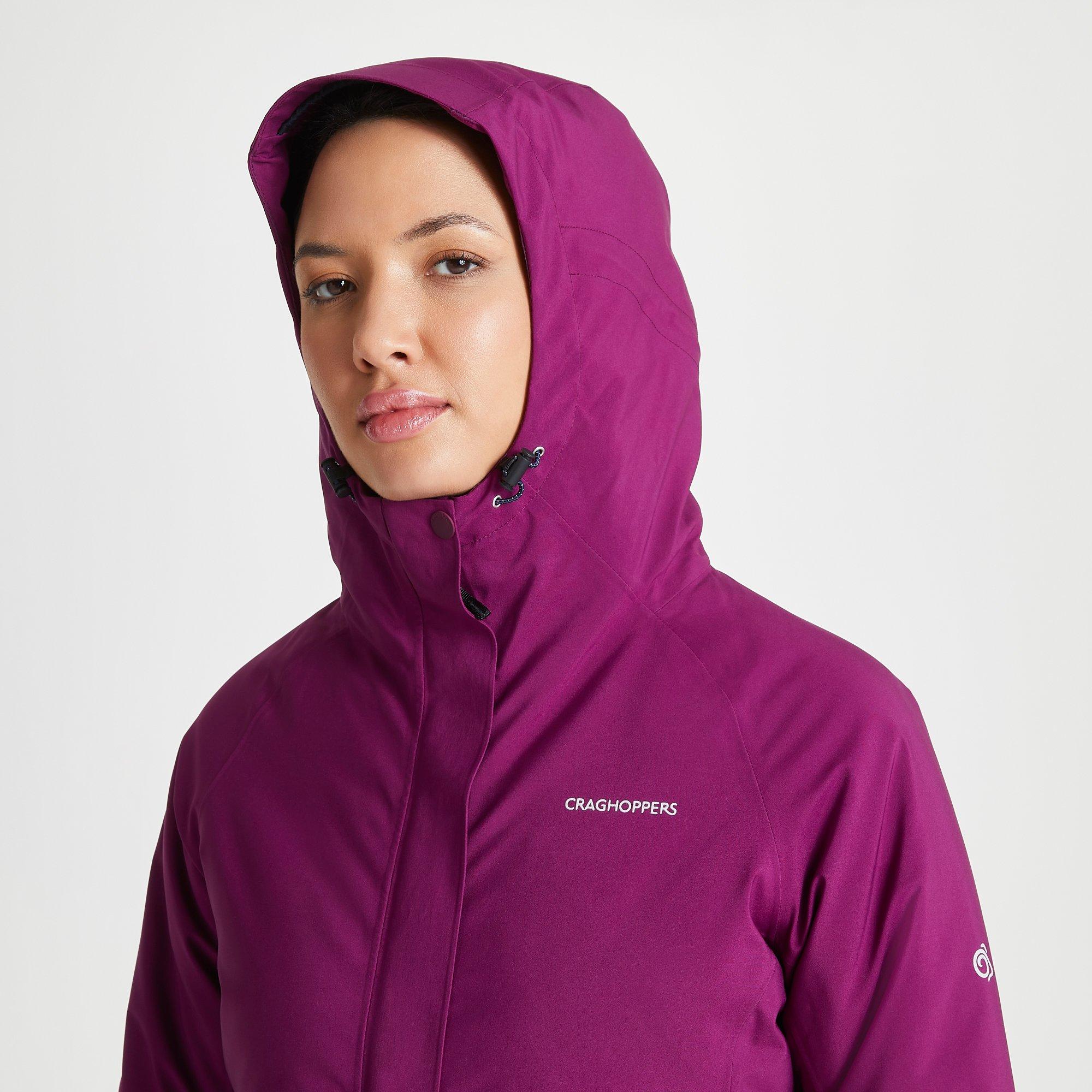 Blackcurrant - Craghoppers - Women's Crag Ellis Gore Waterproof Jacket - 4