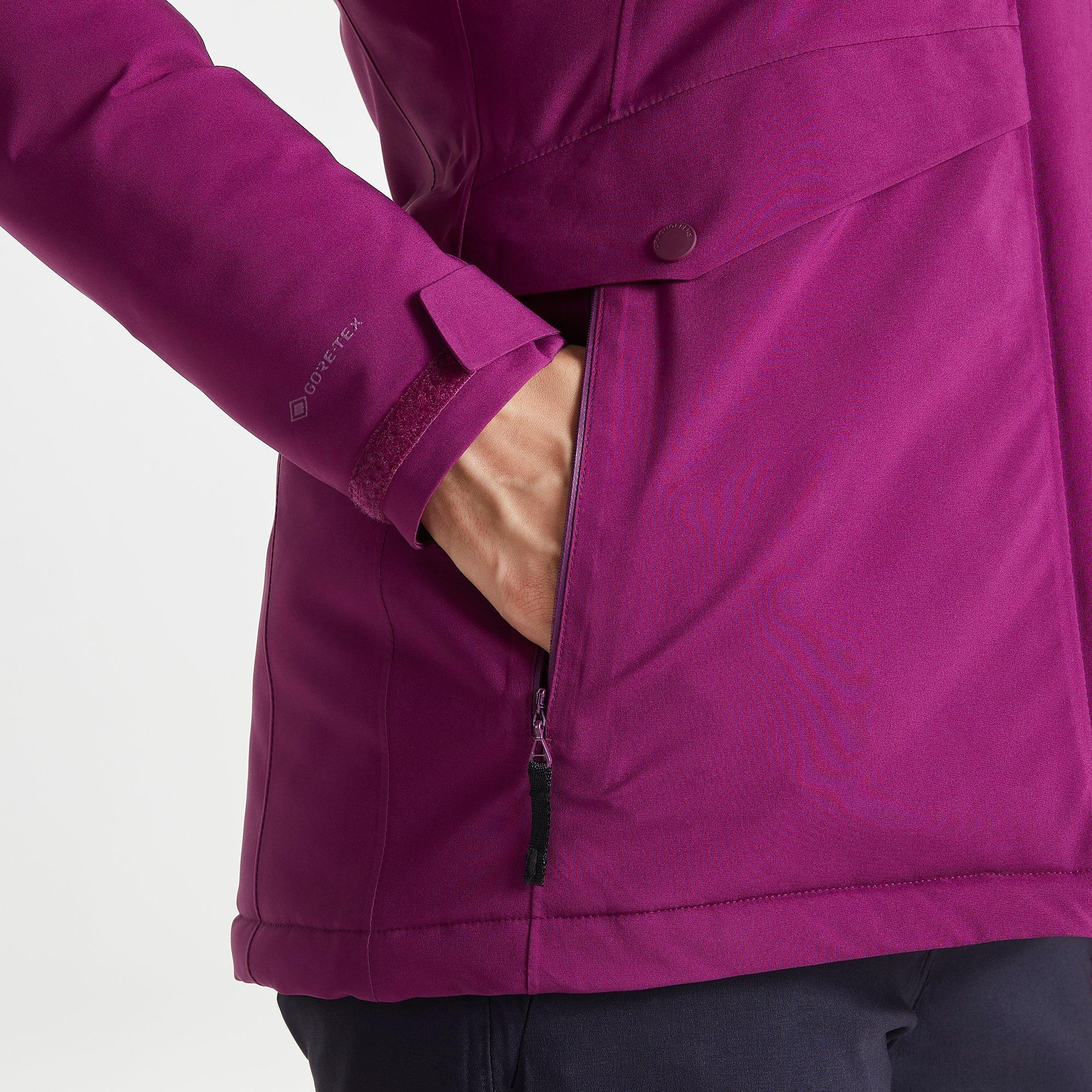 Blackcurrant - Craghoppers - Women's Crag Ellis Gore Waterproof Jacket - 7