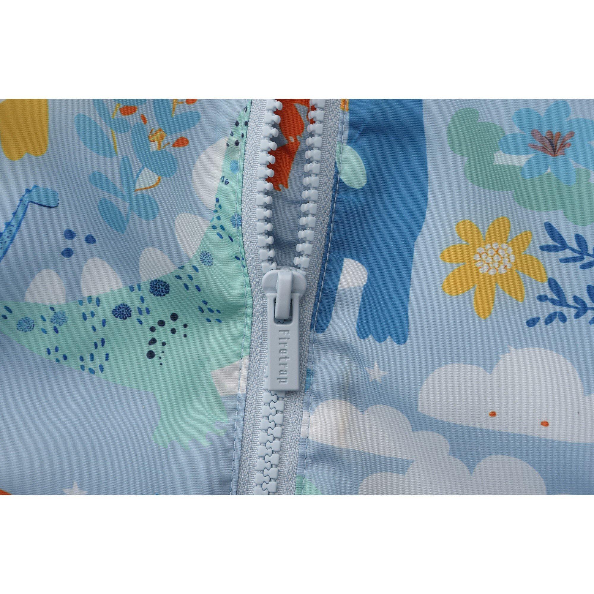 AOP - Star - Print Hooded Micro Fleece Rain Anorak - 4