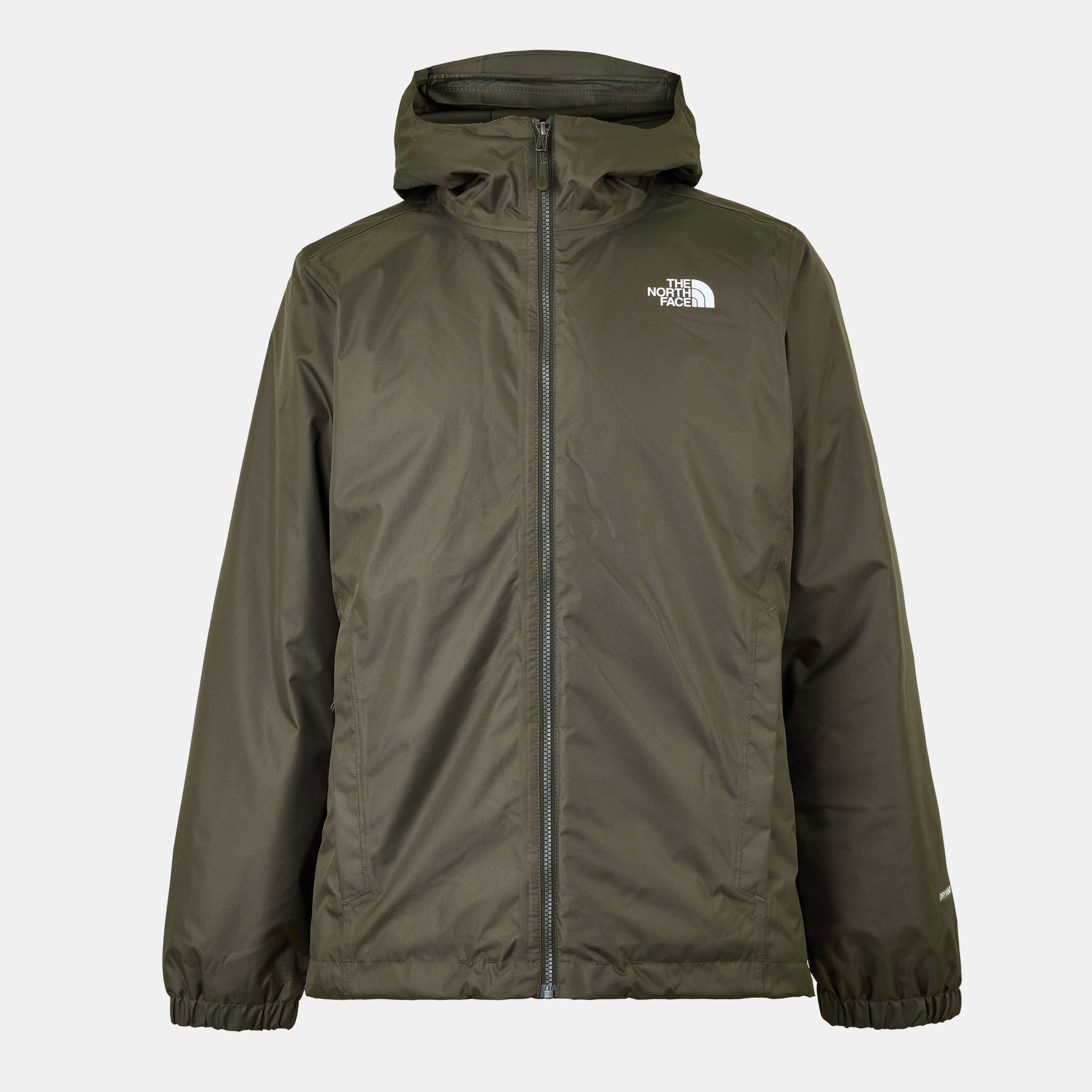 The North Face Men's North Face Outdoor Quest Waterproof Wind Resistant Insulated Puffer Jacket - Taupe Green - X Large