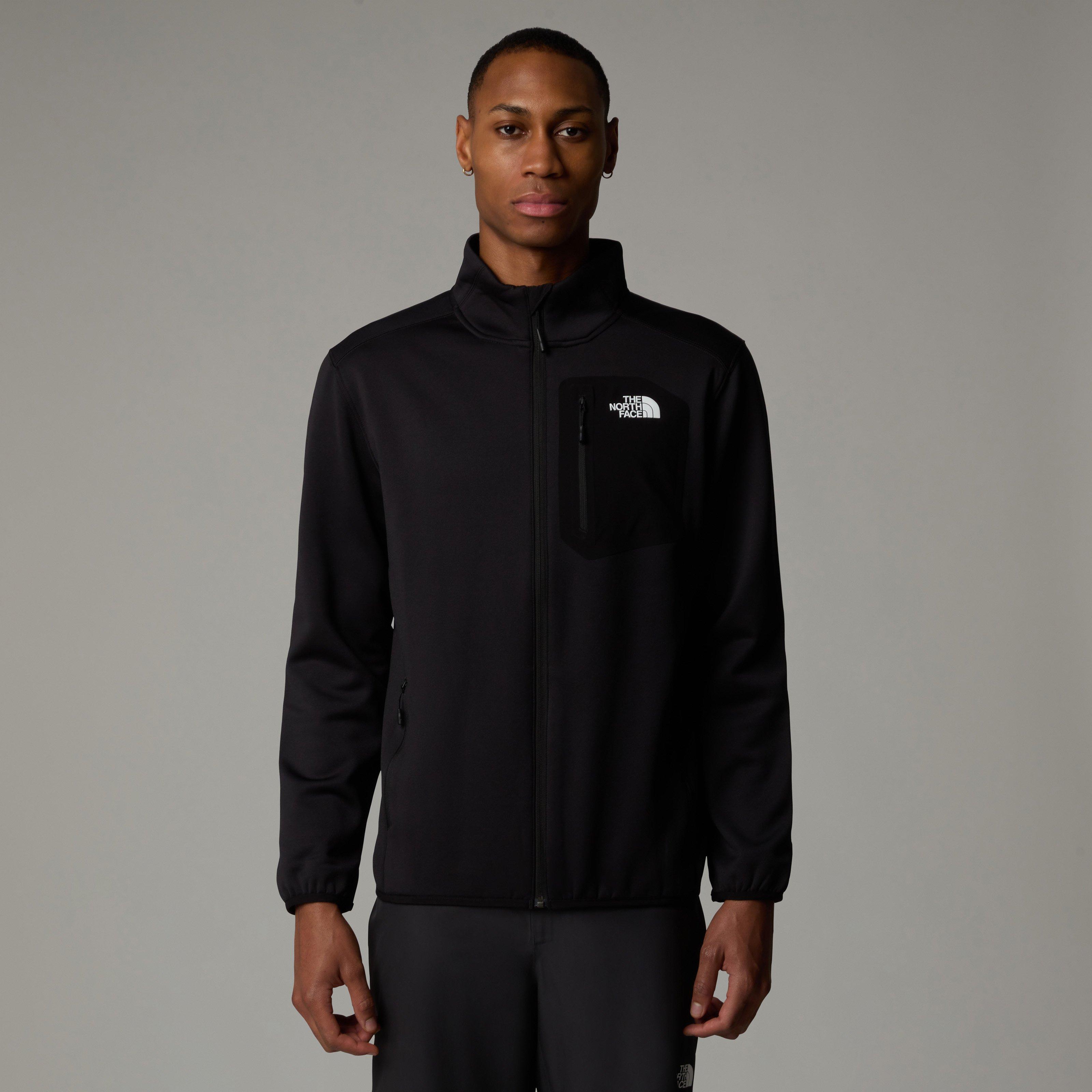 TNF Black - The North Face - Crest Full Zip Fleece Mens - 3