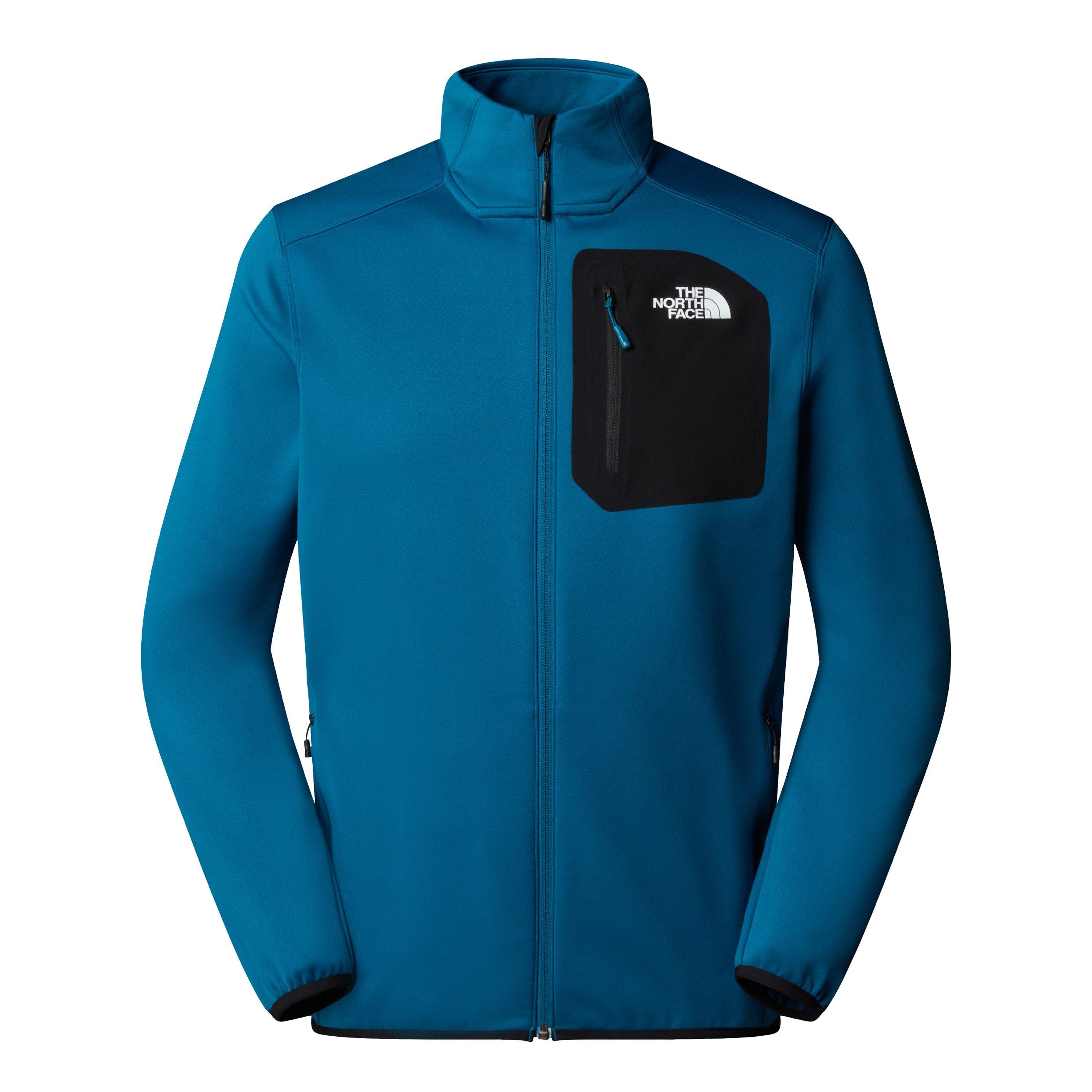 The North Face Men's Crest Full Zip Fleece - Mineral Ink - Small