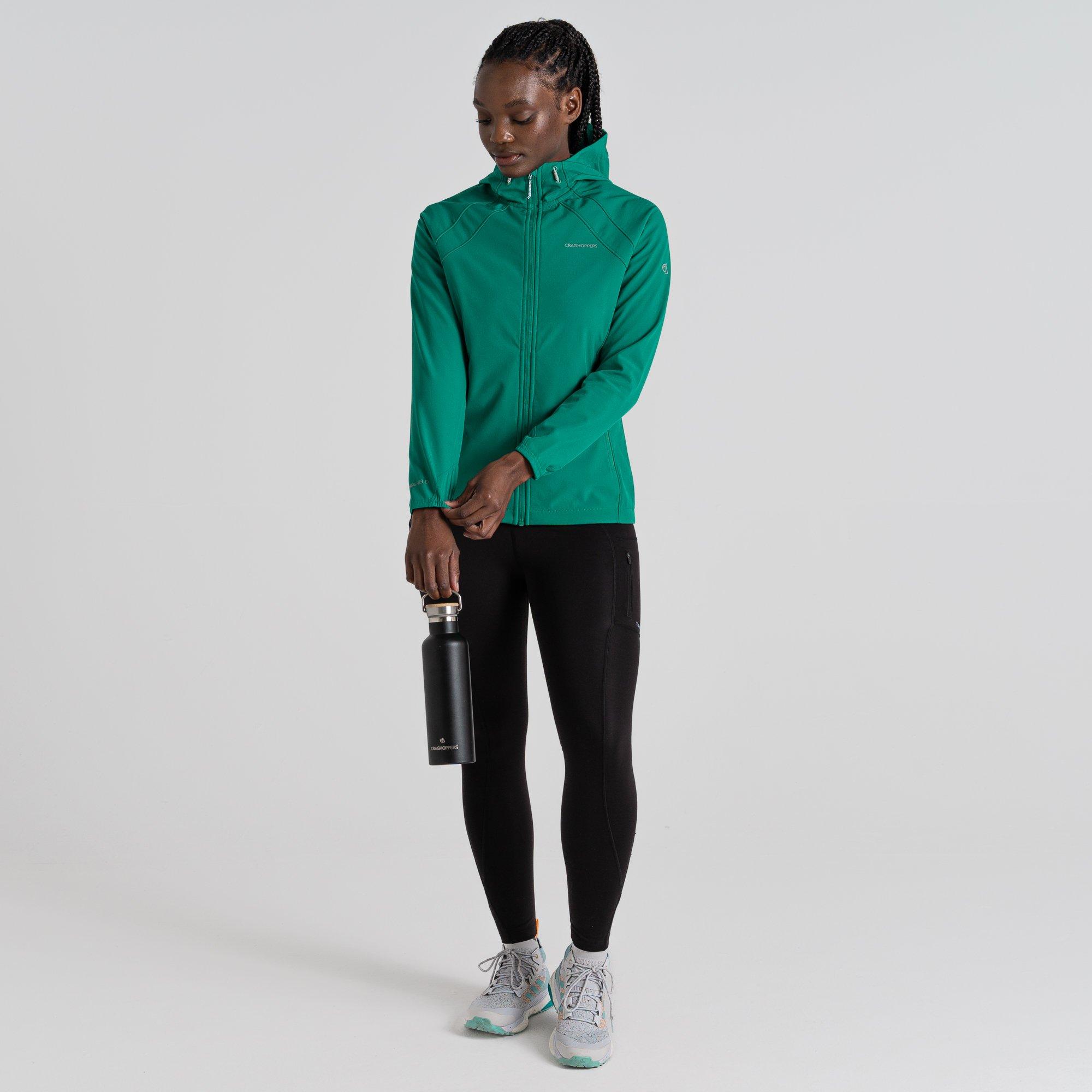 Mystic Green - Craghoppers - Women's Crag Karina Hooded Softshell Jacket - 4