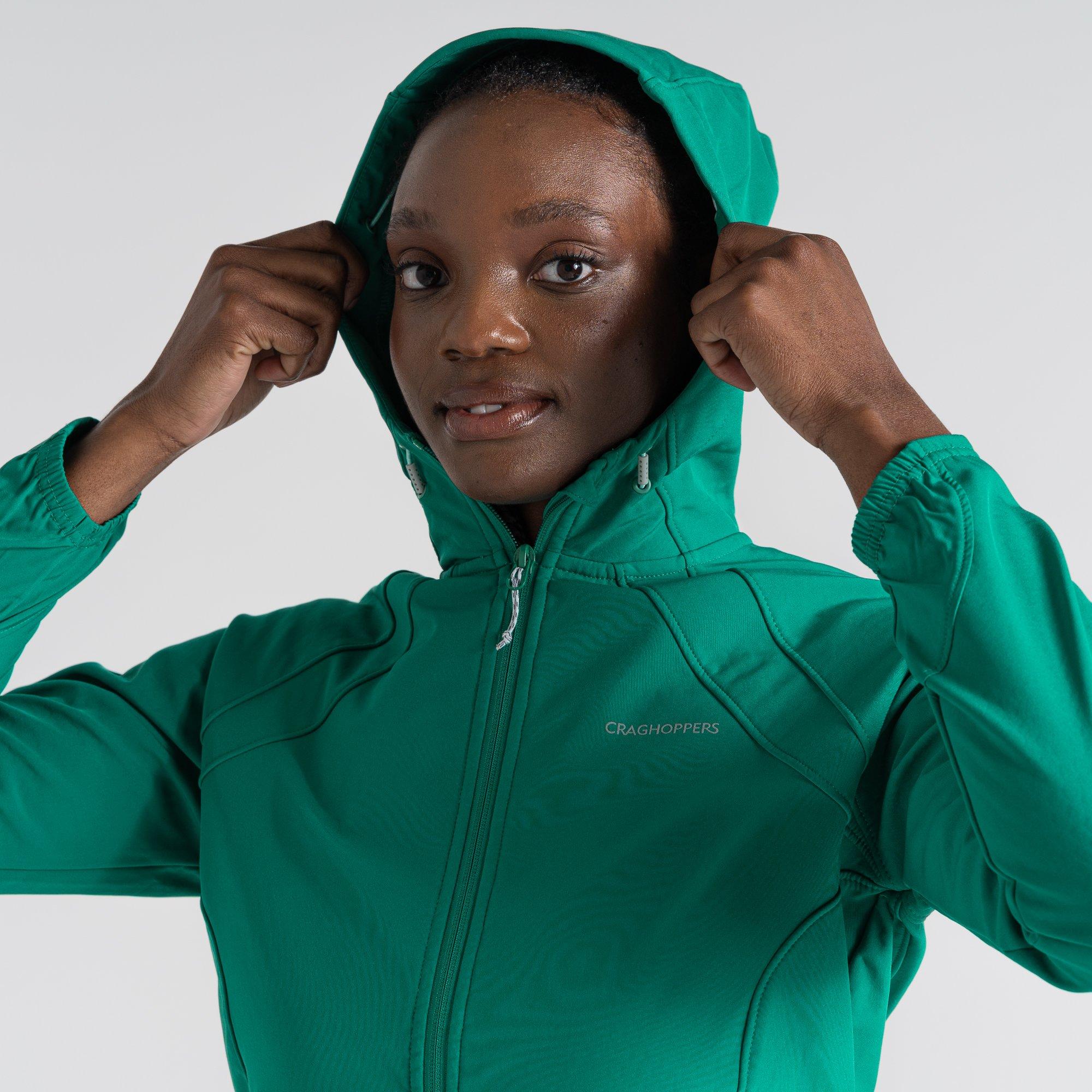 Mystic Green - Craghoppers - Women's Crag Karina Hooded Softshell Jacket - 7