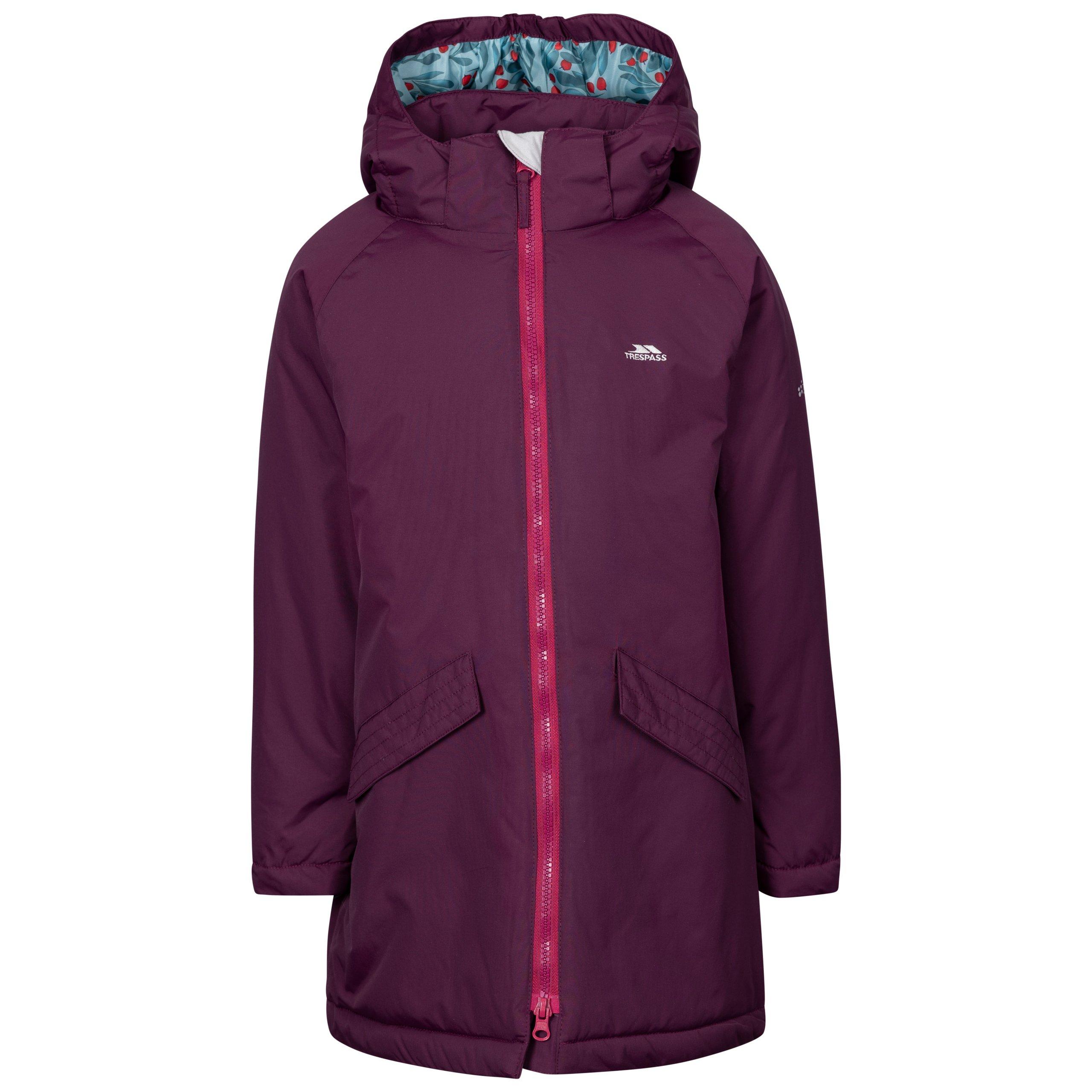 Jacket Tp75 Trespass Fame Coat Rain Jacket Pink Trespass Coat