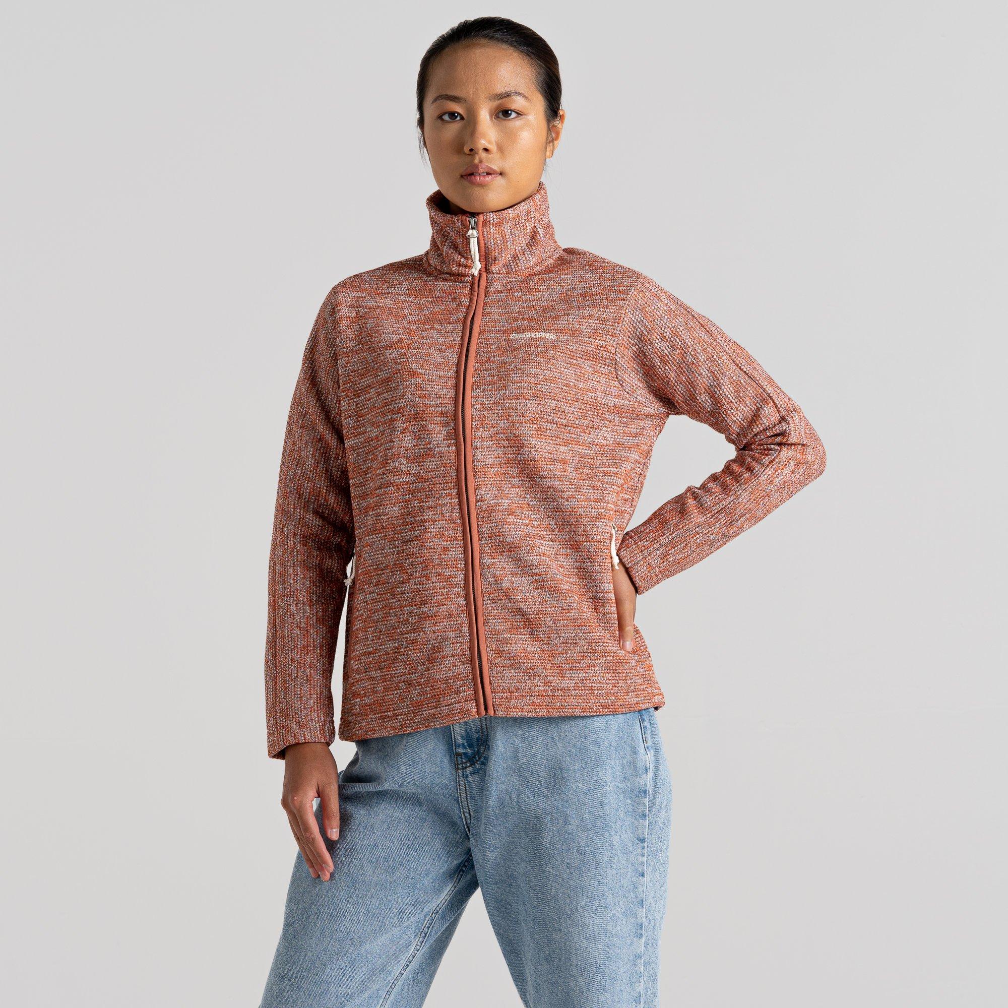Craghoppers Women's Crag Mabel Full-Zip Fleece - Warm Russett - 8 (XS)