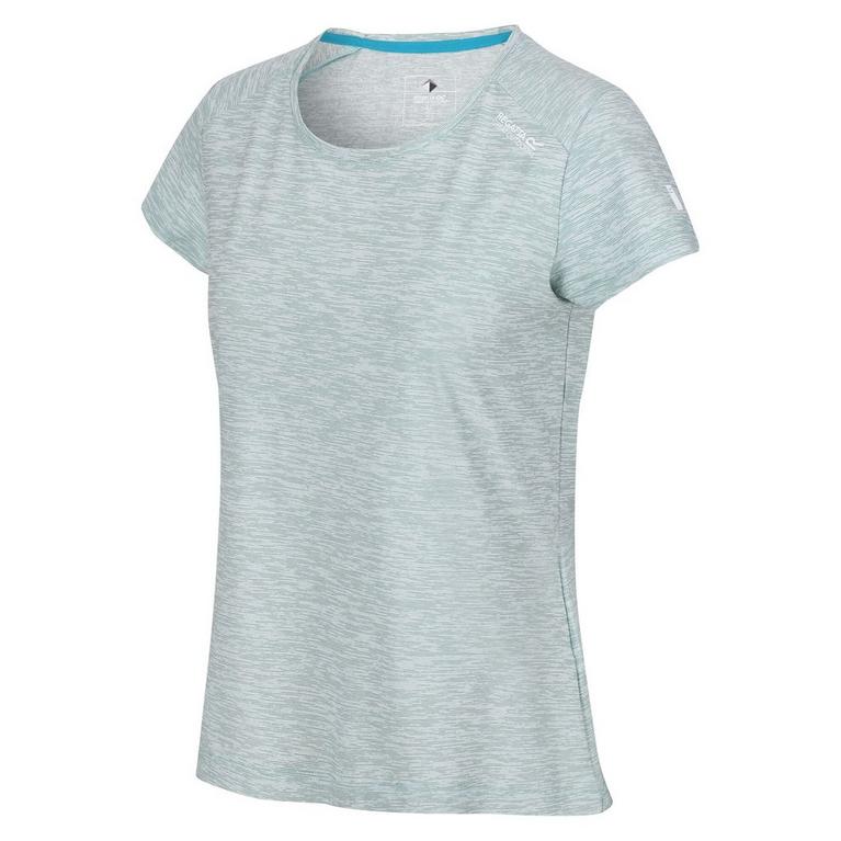Turquoise - Regatta - custom slim fit jersey crew neck t shirt - 4