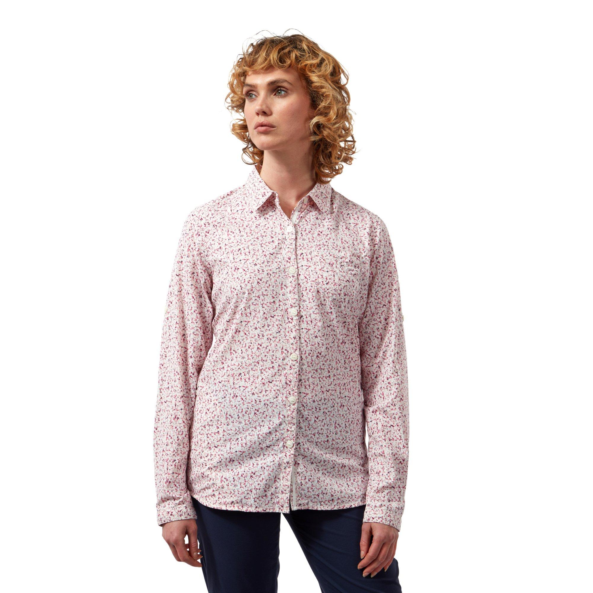 Raspbrry Prt - Craghoppers - Women's Crag Fara Long-Sleeve Shirt - 2