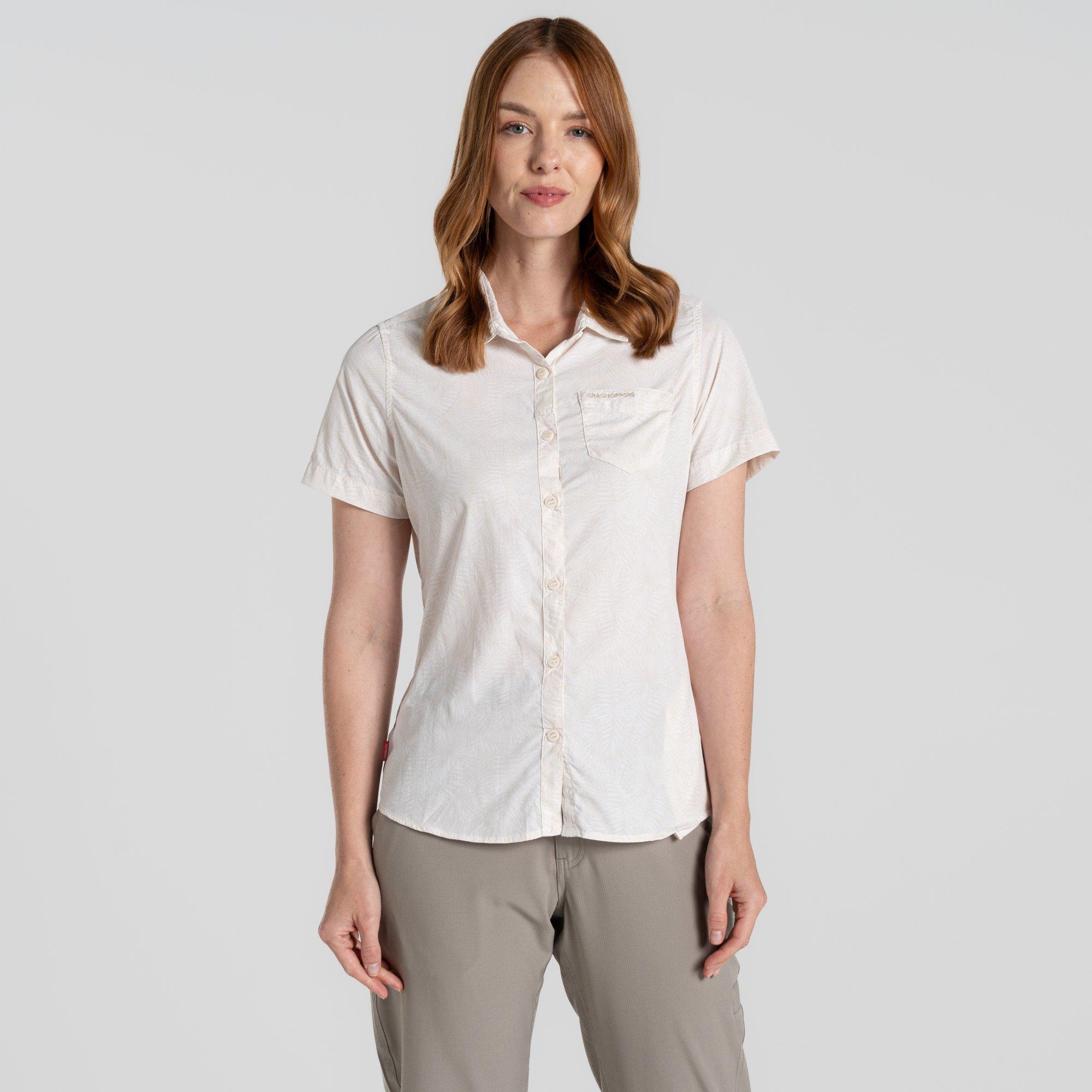Sea Salt Prt - Craghoppers - Women's Crag Vanna Short-Sleeve Shirt - 1