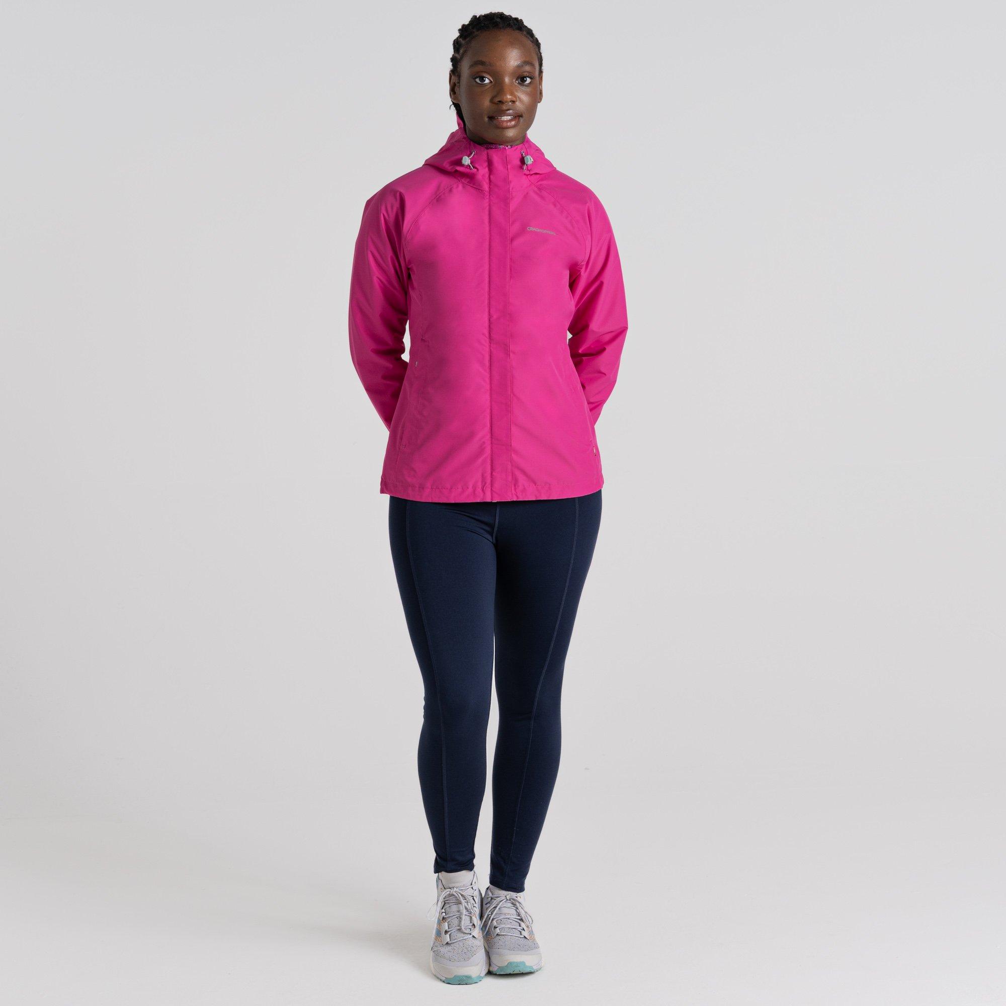 Fuchsia - Craghoppers - Women's Crag Orion Waterproof Jacket - 3