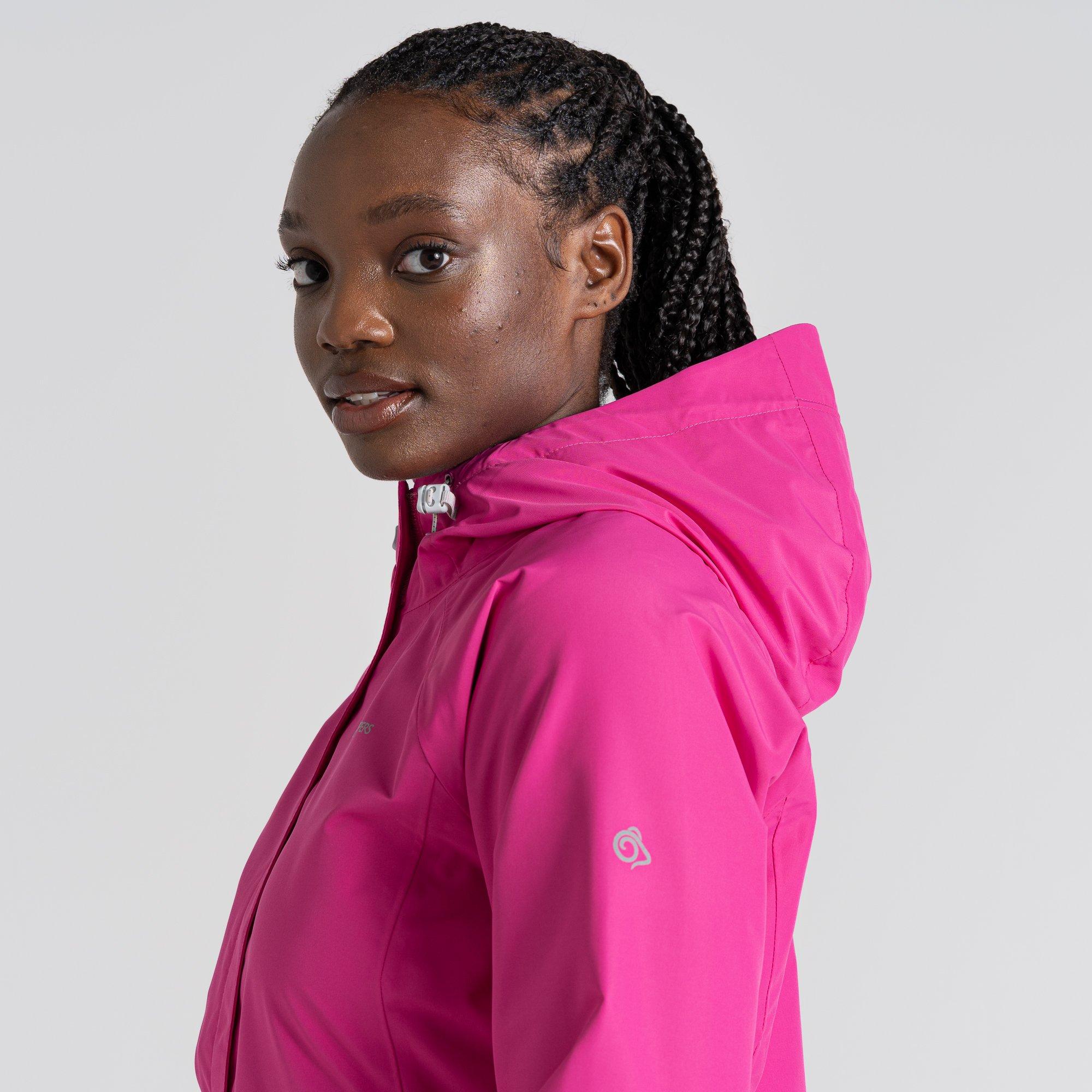 Fuchsia - Craghoppers - Women's Crag Orion Waterproof Jacket - 4
