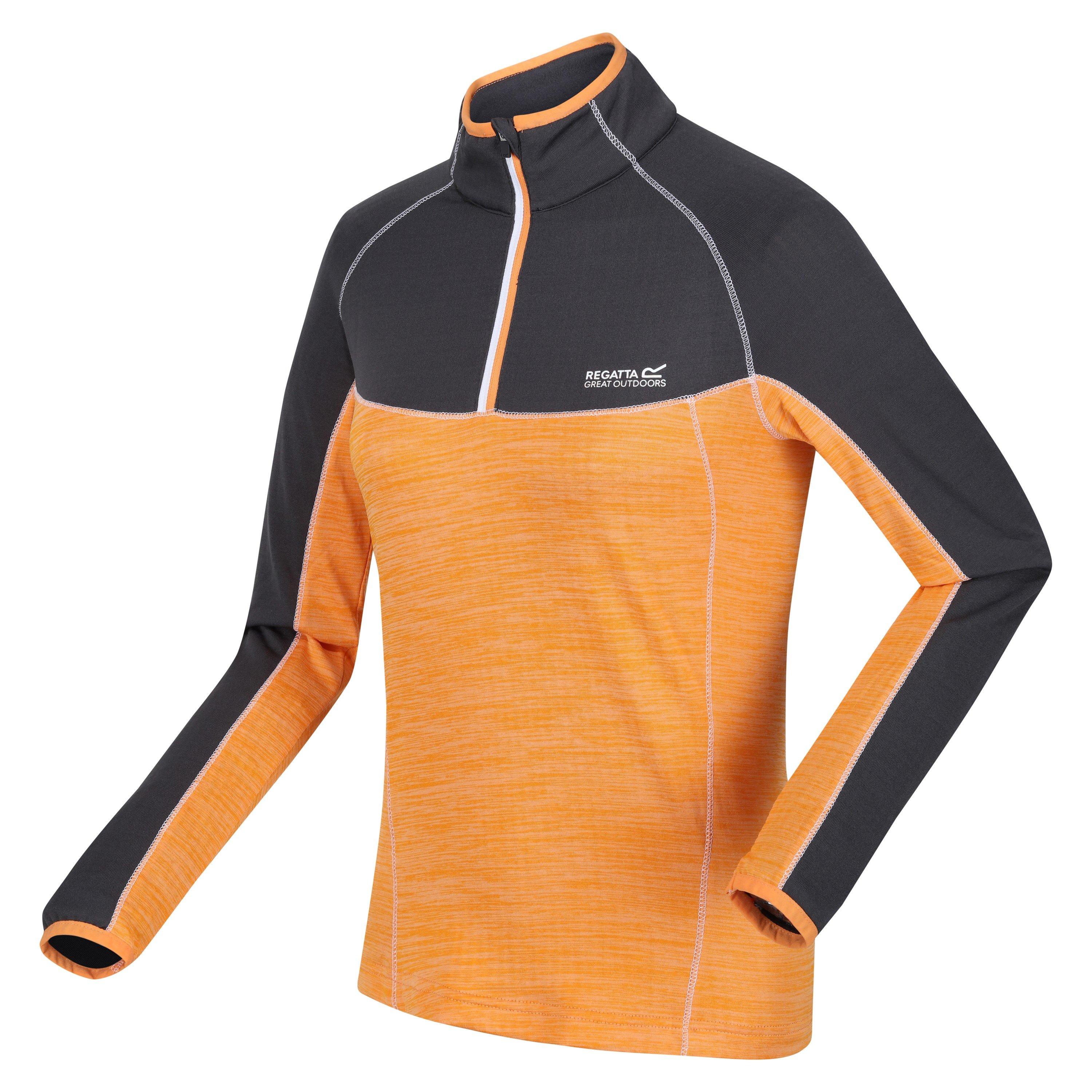 AprctCr/SlGr - Regatta - Hepley quarter Zip Fleece - 3