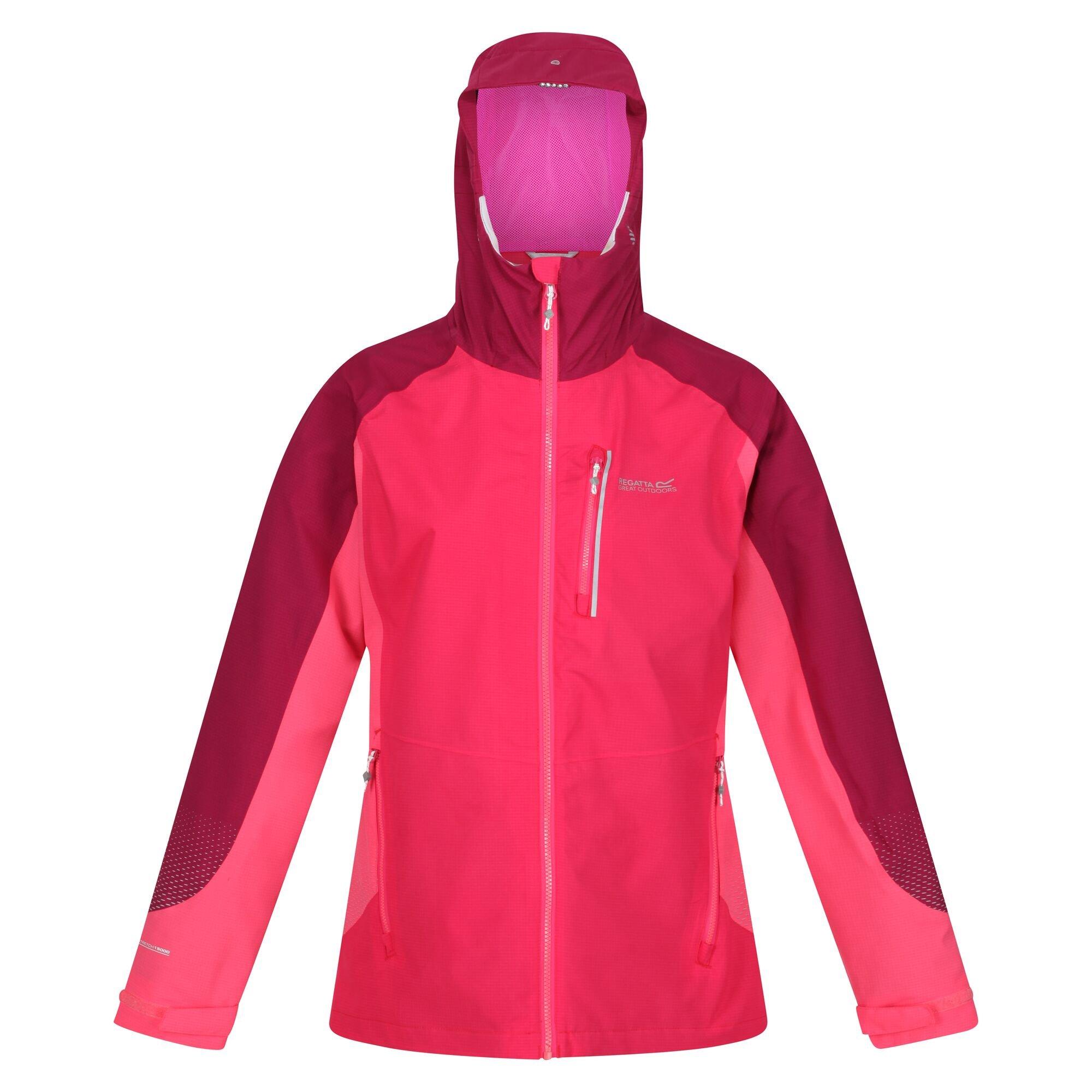 RethPk/WlPlm - Regatta - Highton Pro Waterproof Jacket Womens - 1