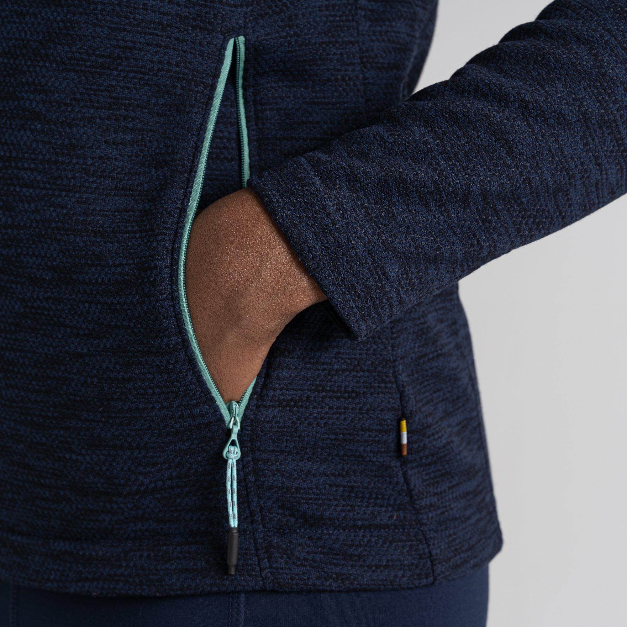 Plava mornarska - Craghoppers - Women's Crag Stromer Full-Zip Fleece Fabric - 6