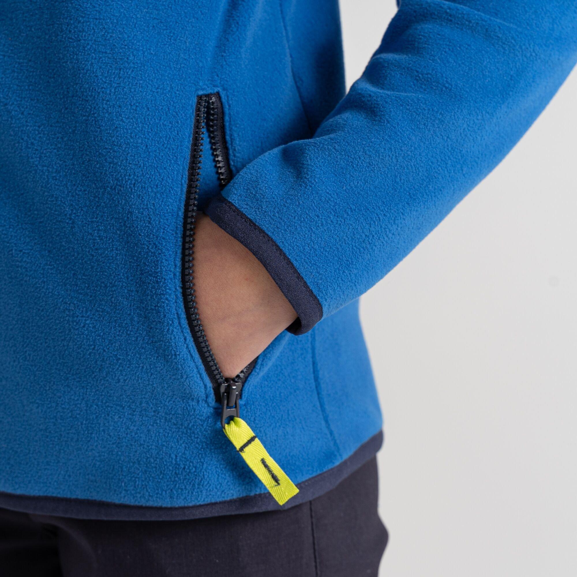 Bolt/Grey ML - Craghoppers - Unisex Kids' Crag Linden Full-Zip Fleece - 7