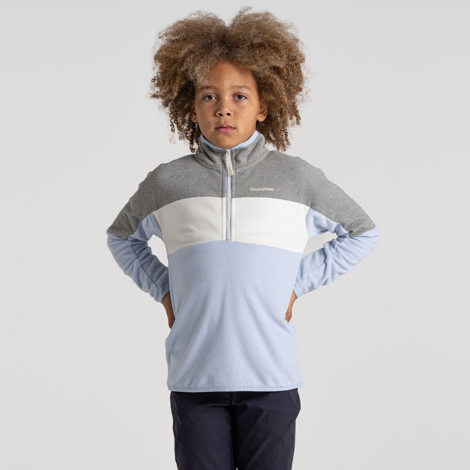 Autumn/GryMl - Craghoppers - Unisex Kids' Crag Linden Half-Zip Fleece - 2
