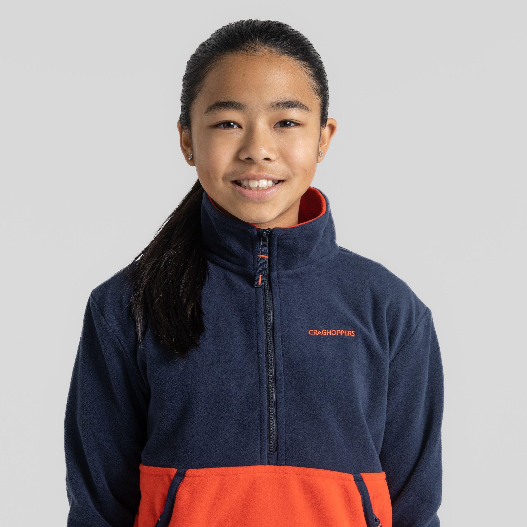 BluNy/MacwRd - Craghoppers - Unisex Kids' Crag Valo Half-Zip Fleece - 4