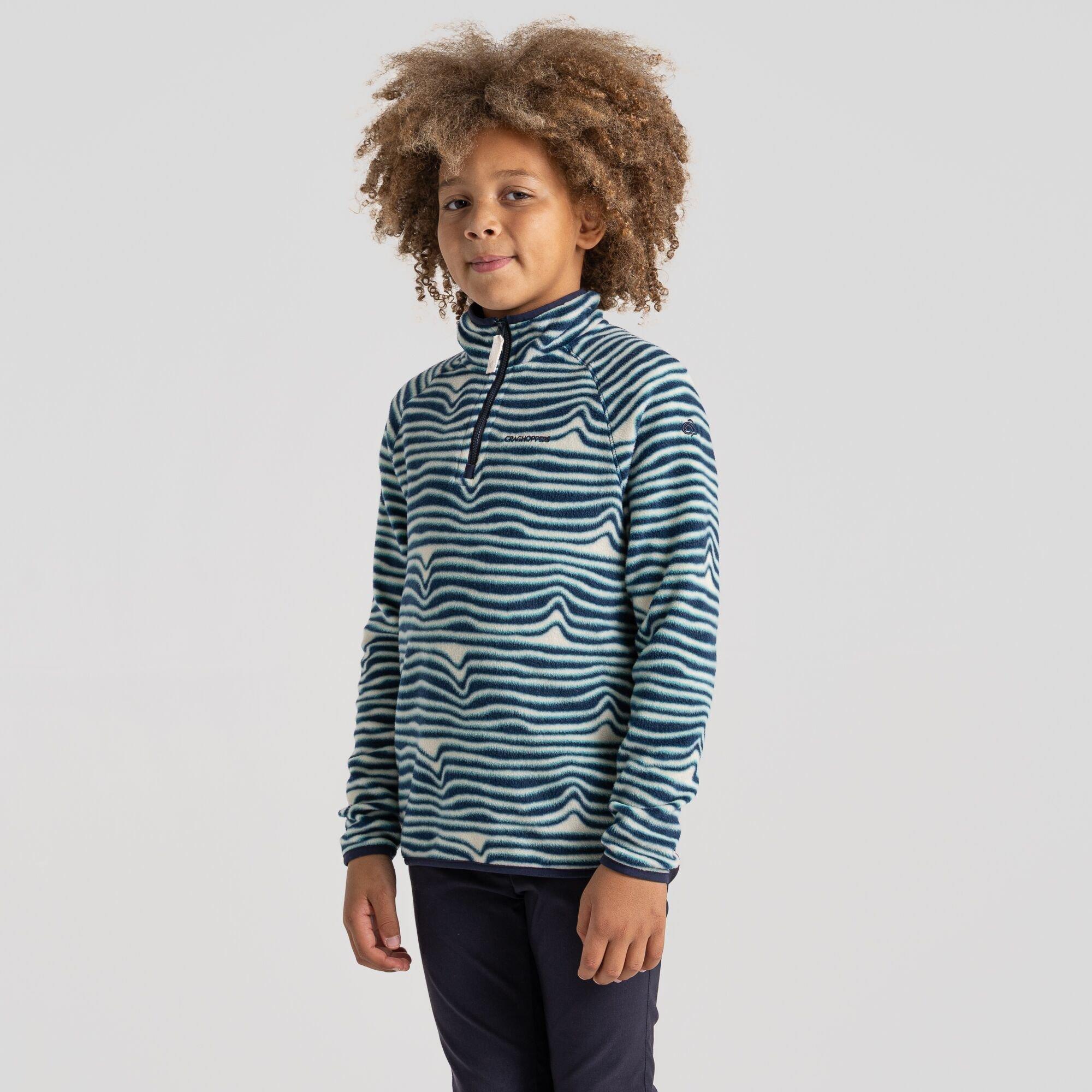 PosdnBlu Prt - Craghoppers - Unisex Kids' Crag Kai Half-Zip Fleece - 2