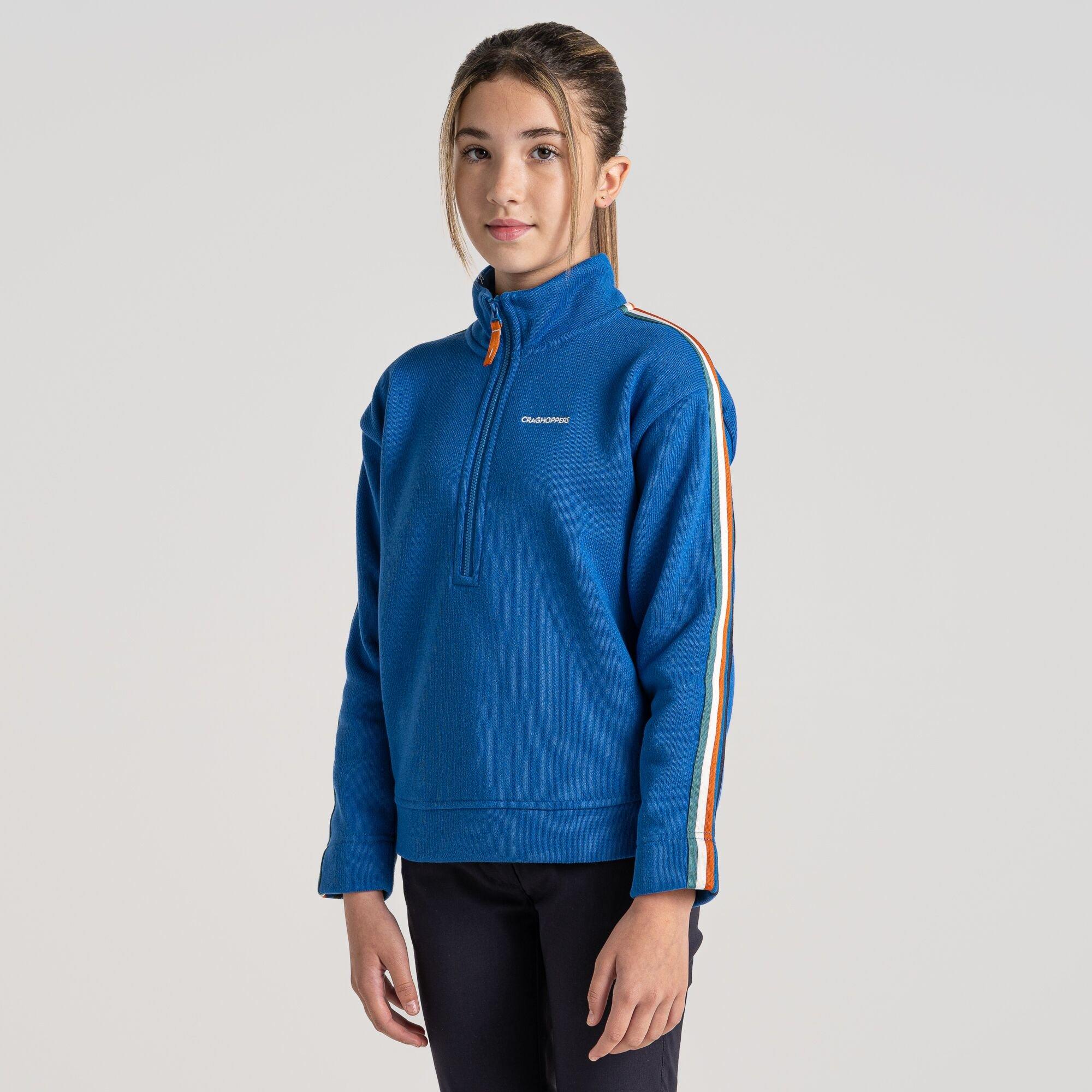 Bolt Blå - Craghoppers - Unisex Kids' Crag Rey Half-Zip Fleece - 2