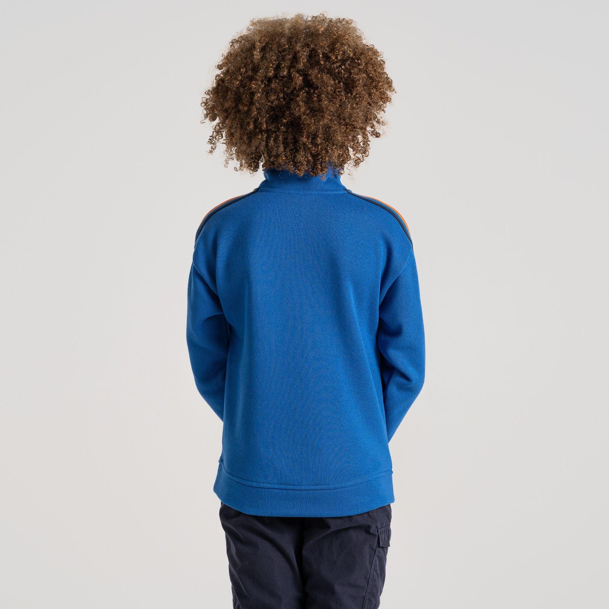 Bolt Blå - Craghoppers - Unisex Kids' Crag Rey Half-Zip Fleece - 5