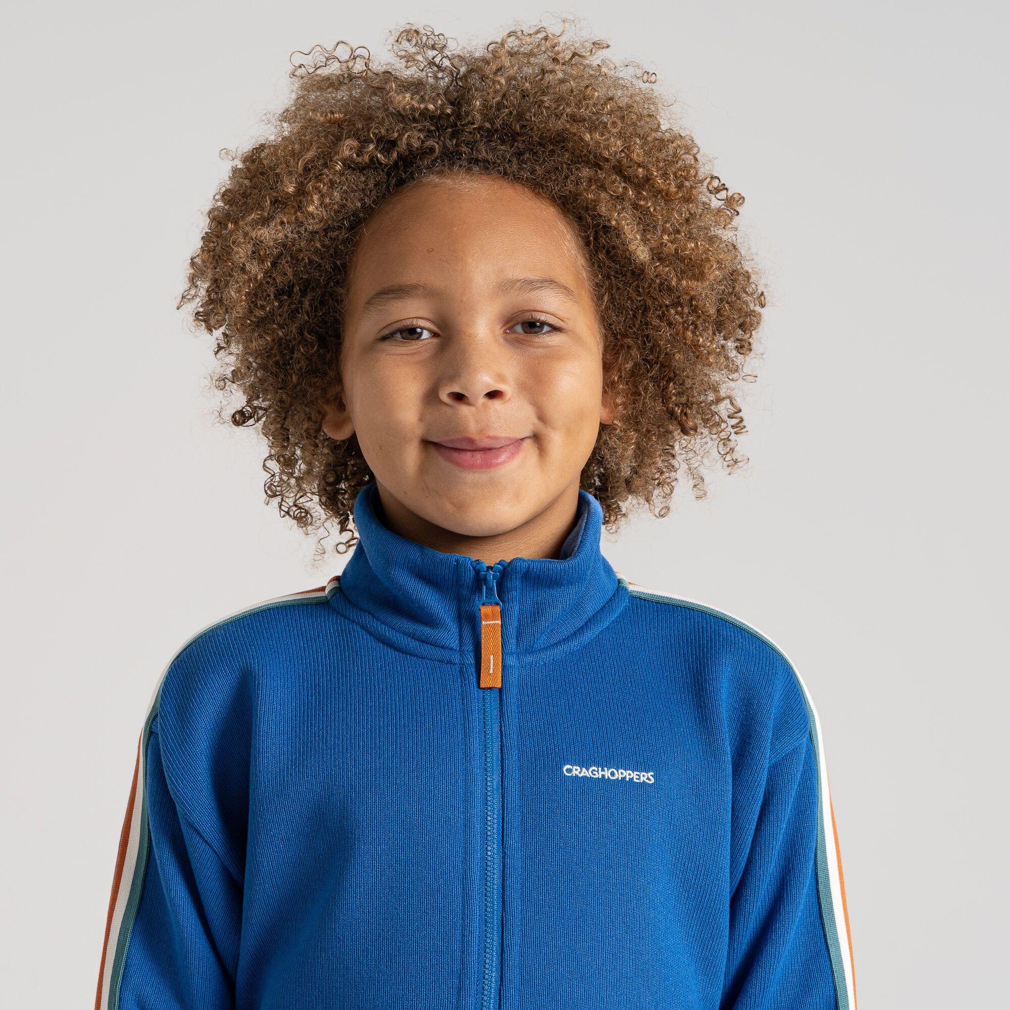 Bolt Blå - Craghoppers - Unisex Kids' Crag Rey Half-Zip Fleece - 6