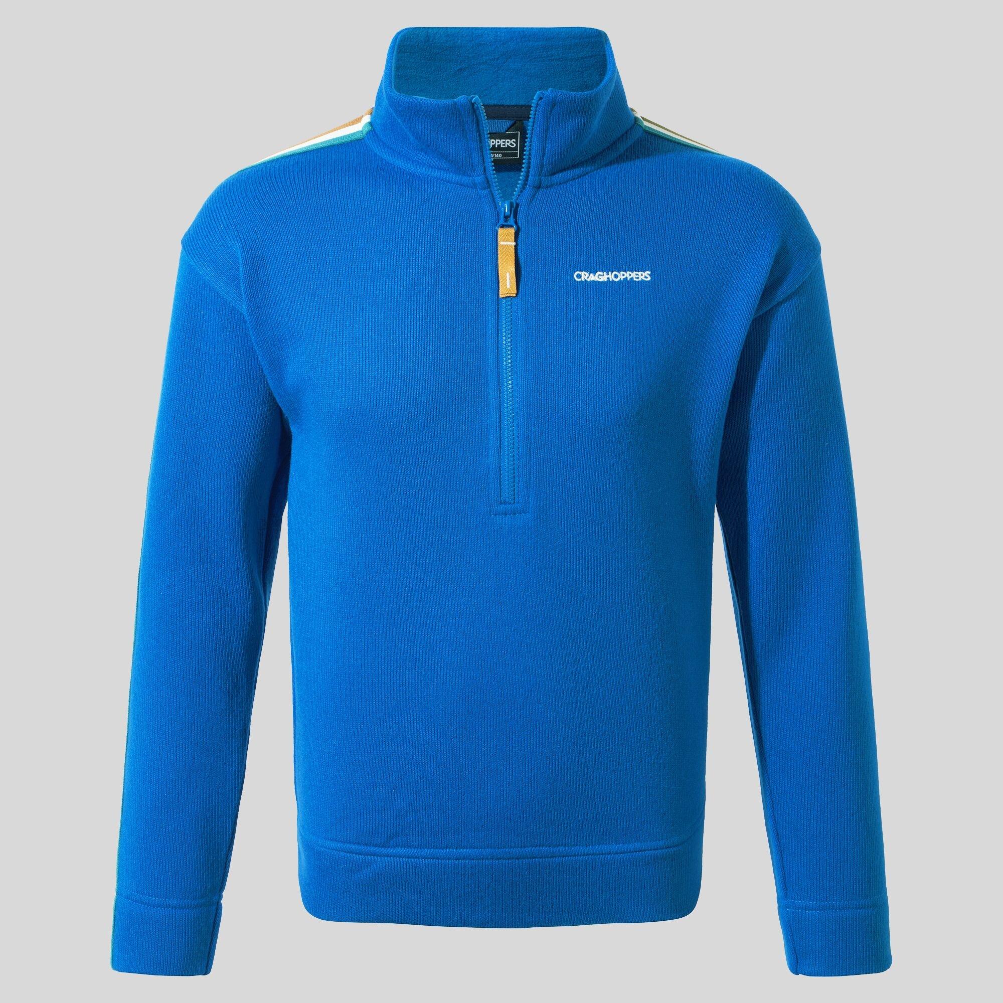 Bolt Blå - Craghoppers - Unisex Kids' Crag Rey Half-Zip Fleece - 8