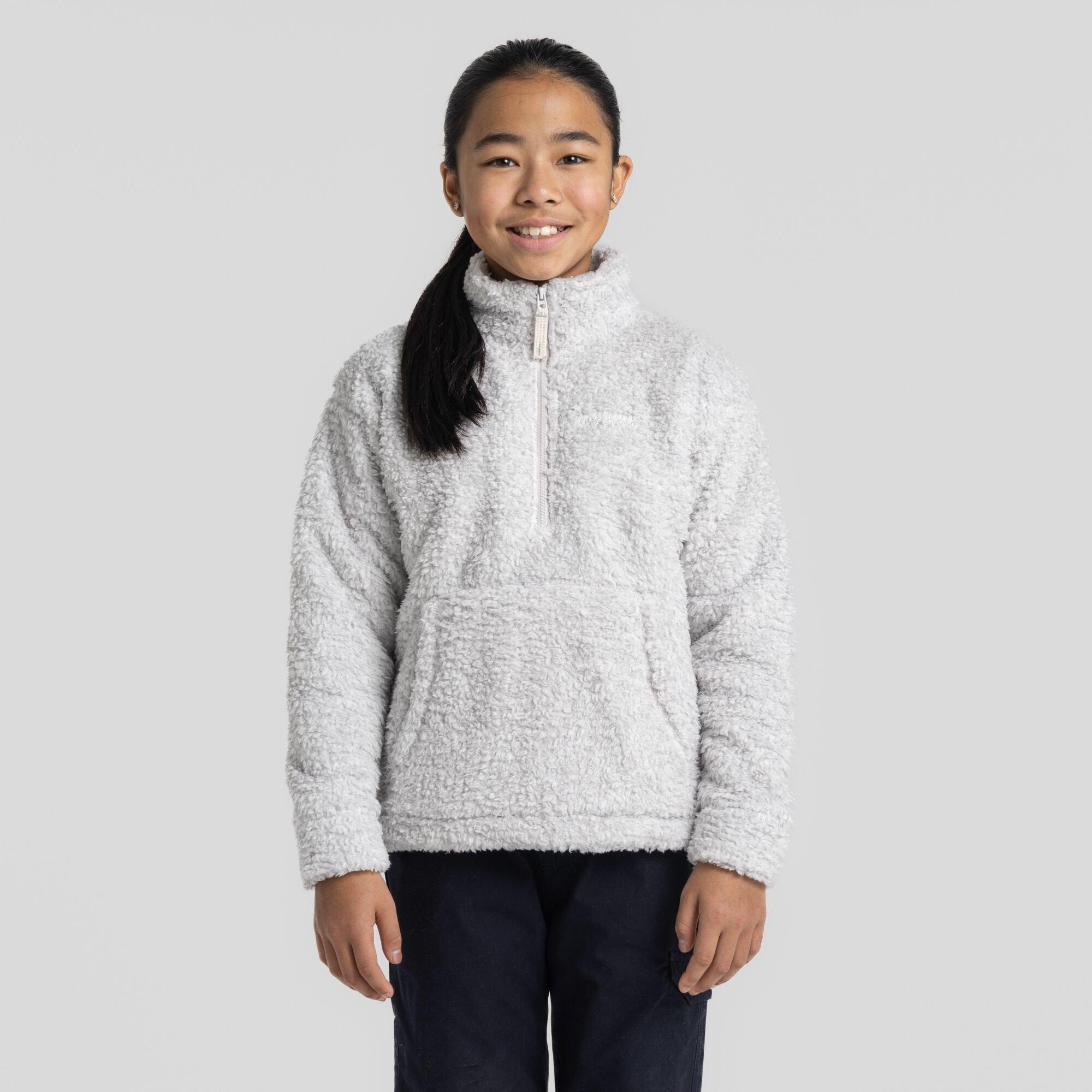 LightGreyMl - Craghoppers - Unisex Kids' Crag Laune quarter Zip Fleece - 2