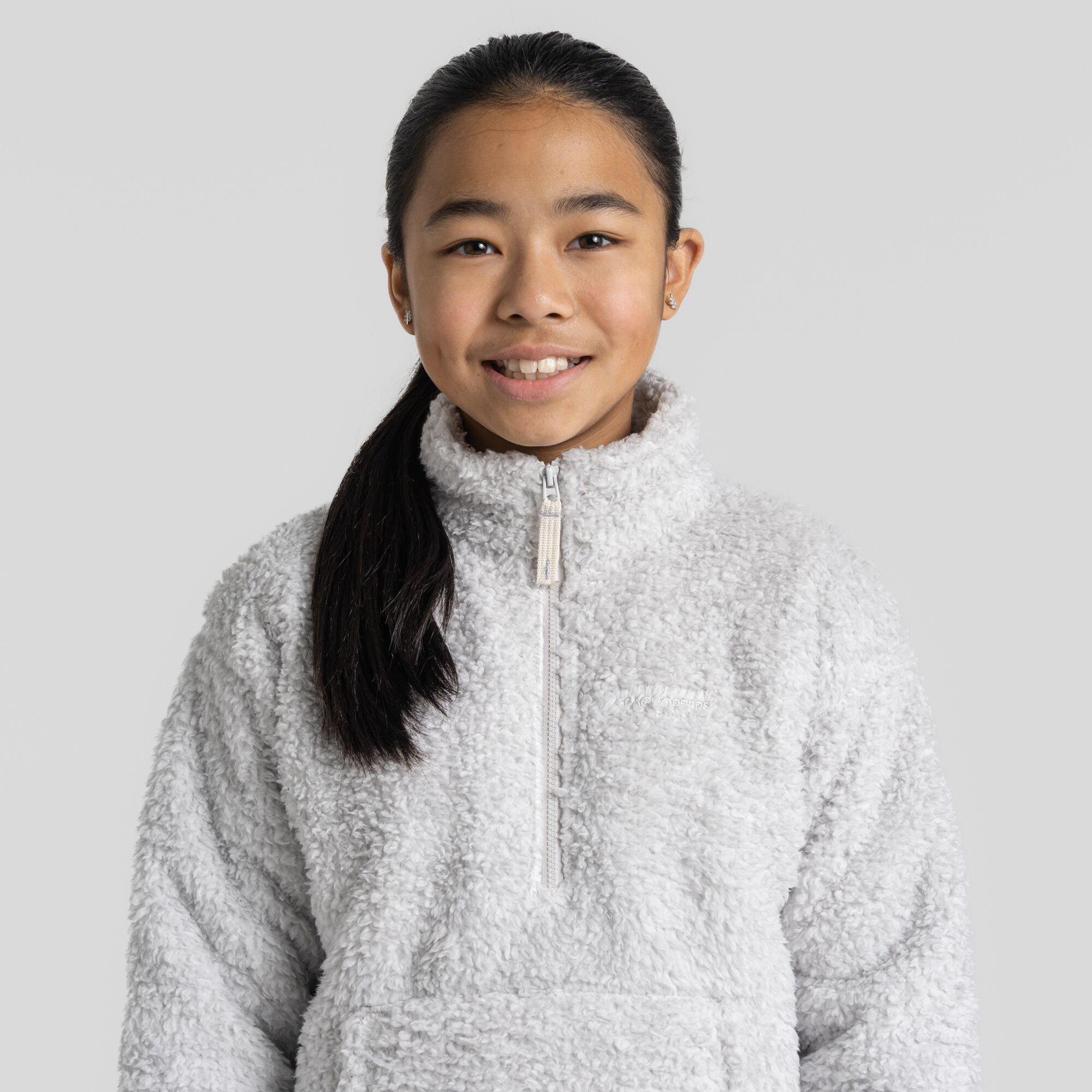LightGreyMl - Craghoppers - Unisex Kids' Crag Laune quarter Zip Fleece - 4