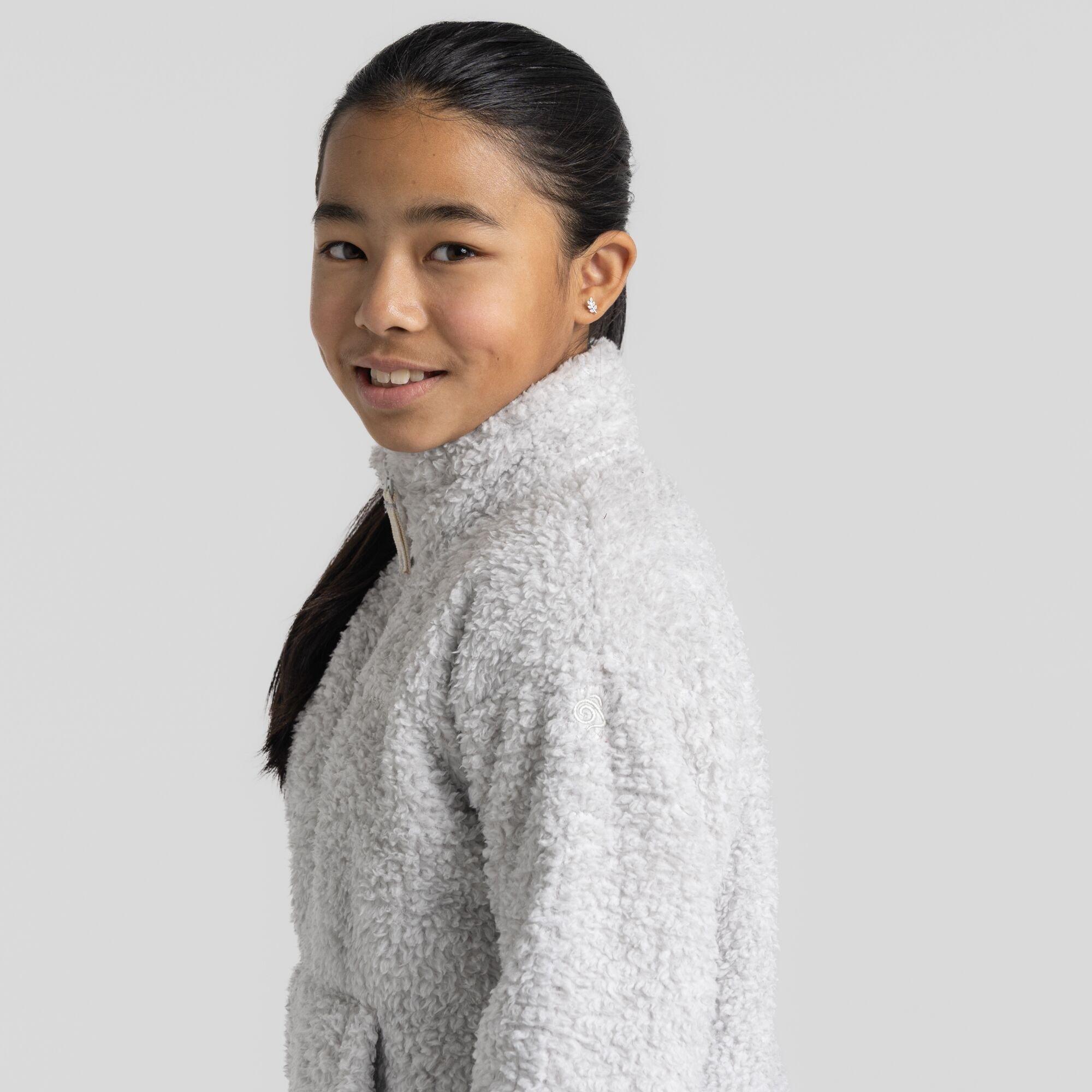 LightGreyMl - Craghoppers - Unisex Kids' Crag Laune quarter Zip Fleece - 5