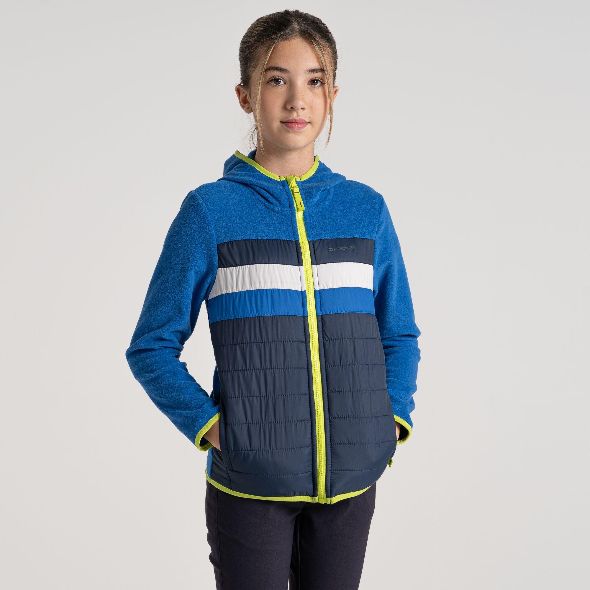 Bolt/BlueNvy - Craghoppers - Unisex Kids' Crag Brady Insulated Puffer Jacket - 4
