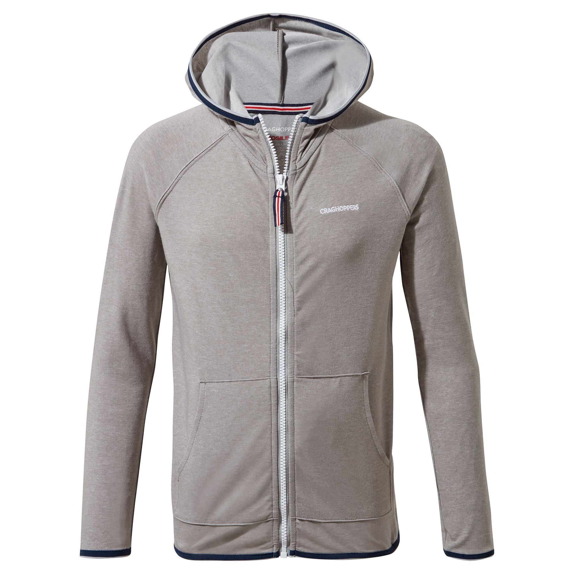 Sft Grey Mrl - Craghoppers - Unisex Kids' Crag Symmons Full-Zip Fleece - 1