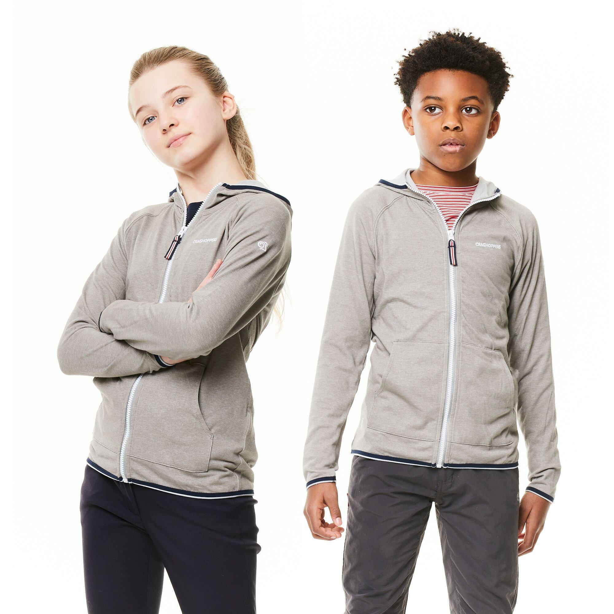 Sft Grey Mrl - Craghoppers - Unisex Kids' Crag Symmons Full-Zip Fleece - 2