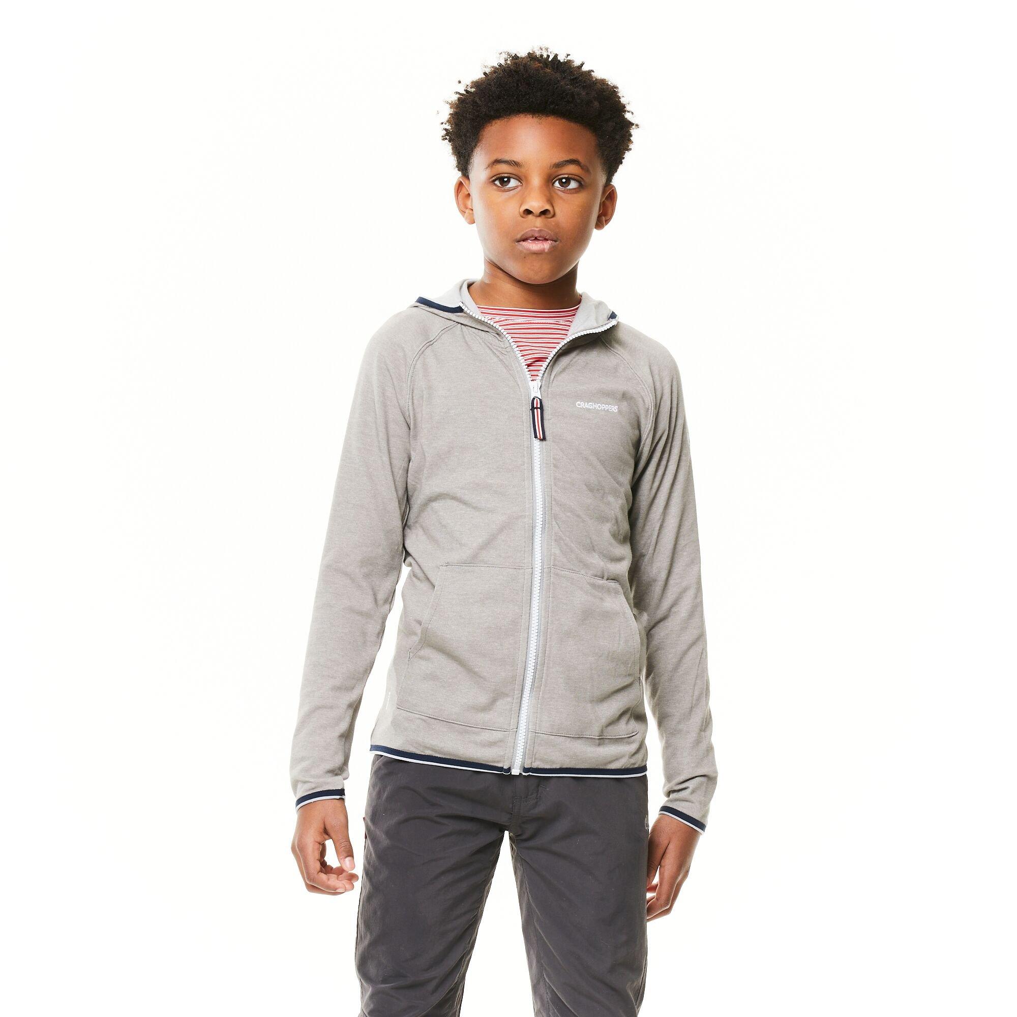Sft Grey Mrl - Craghoppers - Unisex Kids' Crag Symmons Full-Zip Fleece - 3