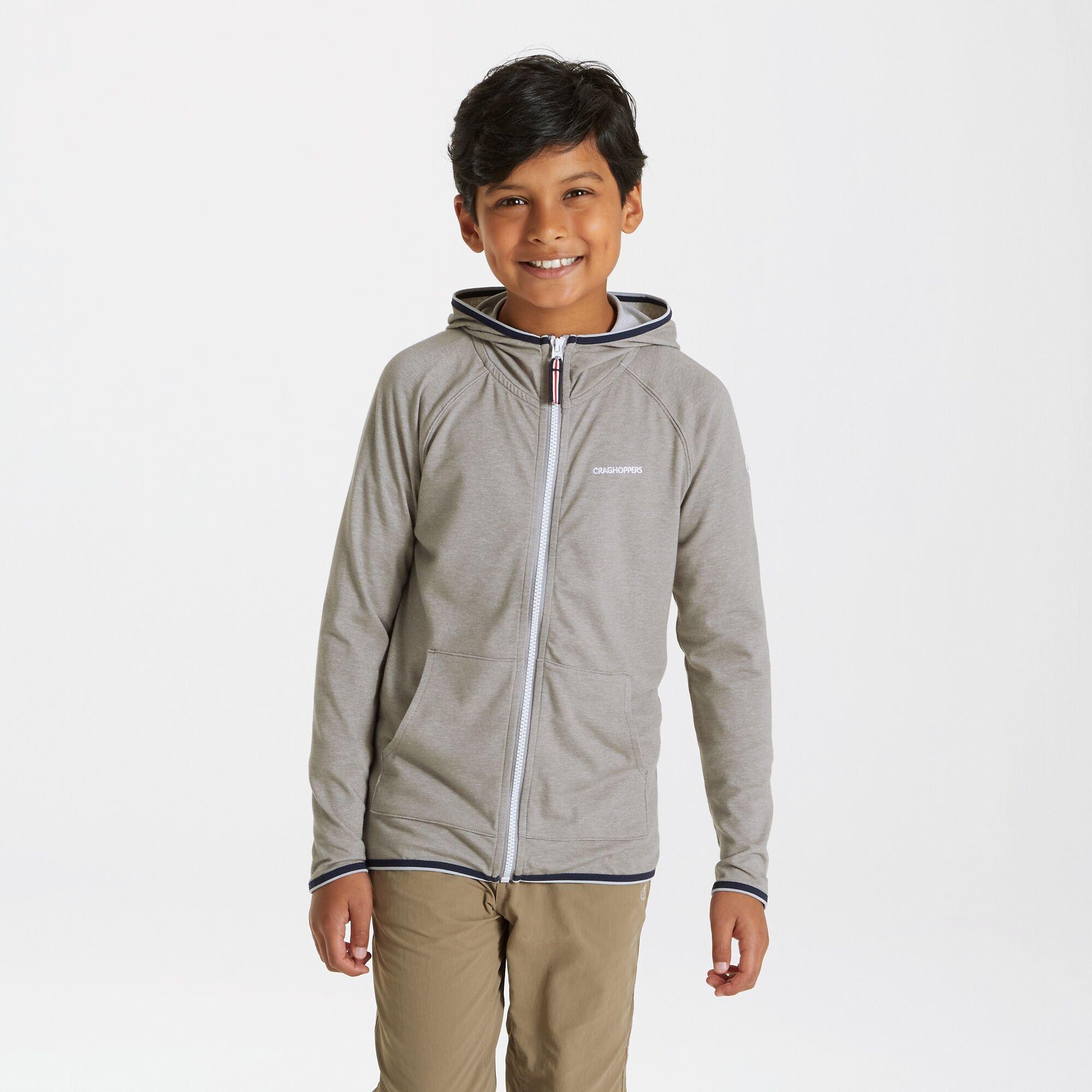 Sft Grey Mrl - Craghoppers - Unisex Kids' Crag Symmons Full-Zip Fleece - 6