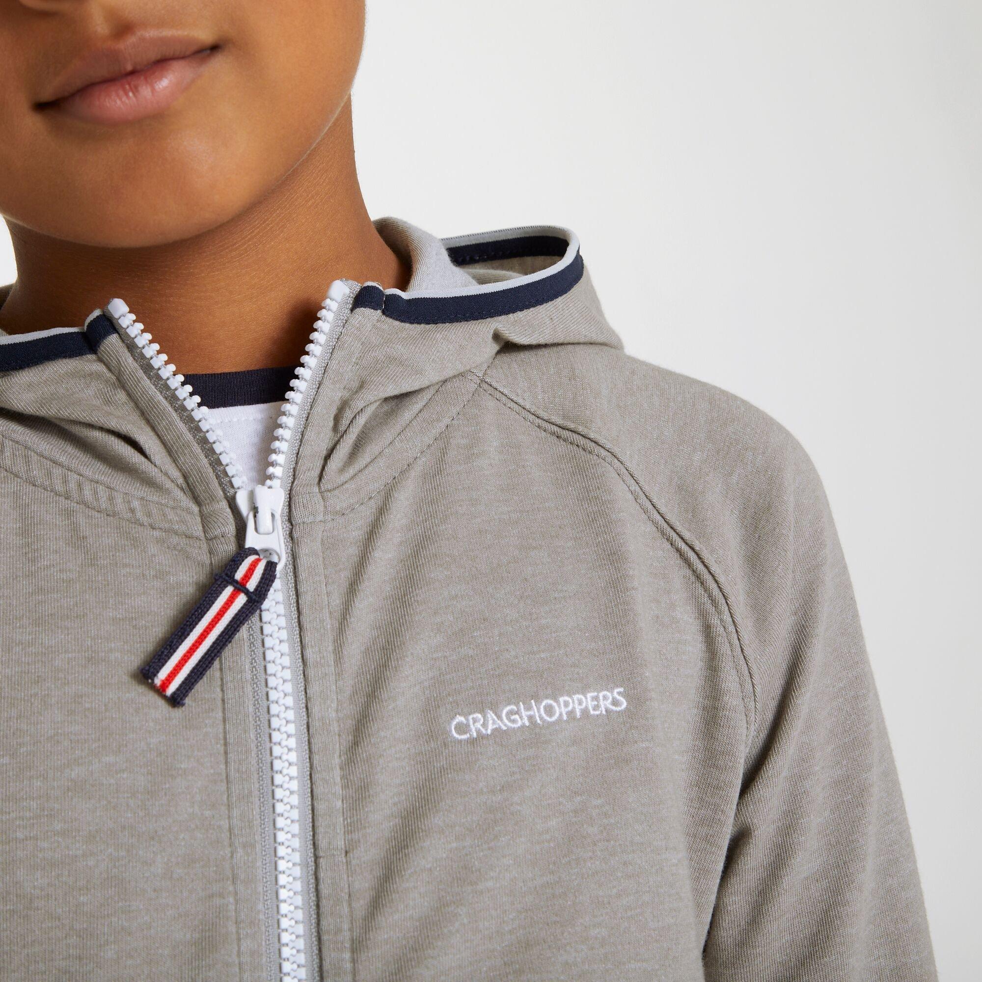 Sft Grey Mrl - Craghoppers - Unisex Kids' Crag Symmons Full-Zip Fleece - 8