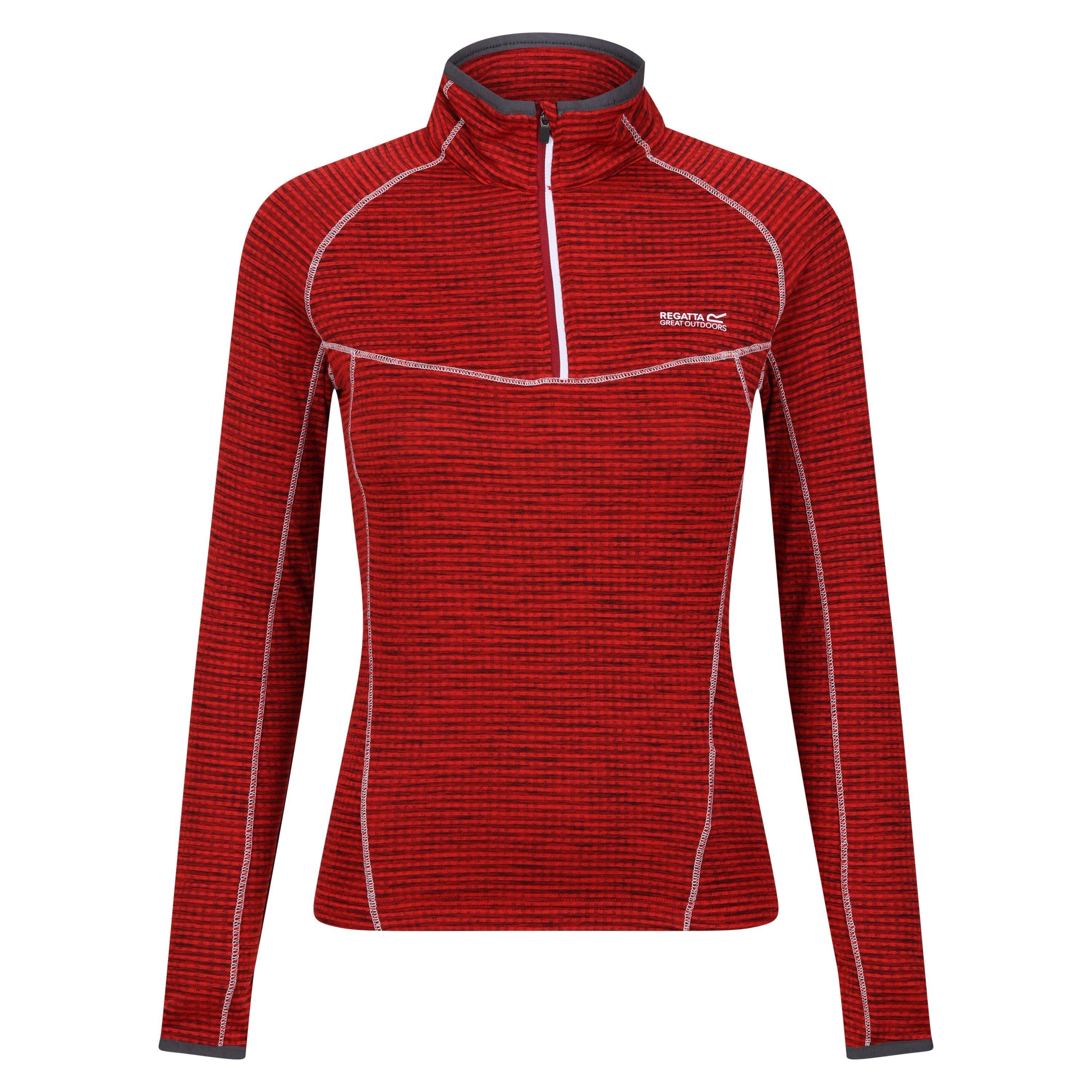 Rumba Red - Regatta - Women's Yonder Quarter Zip Fleece - 1