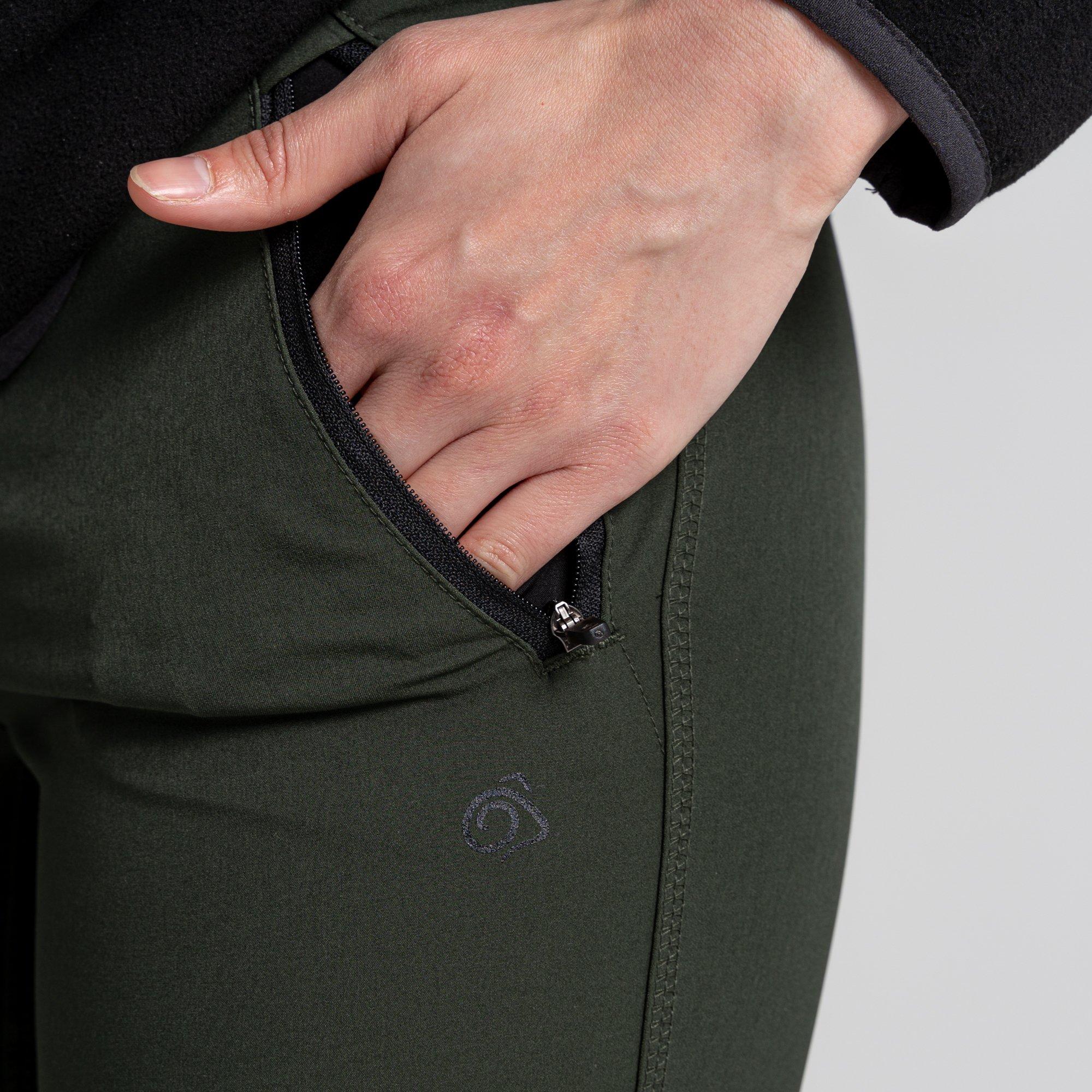 Oak Green - Craghoppers - Women's Crag Expedition Performance Walking Trousers - 5