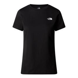 The North Face W S/S SIMPLE DOME SLIM TEE TNF WHIT