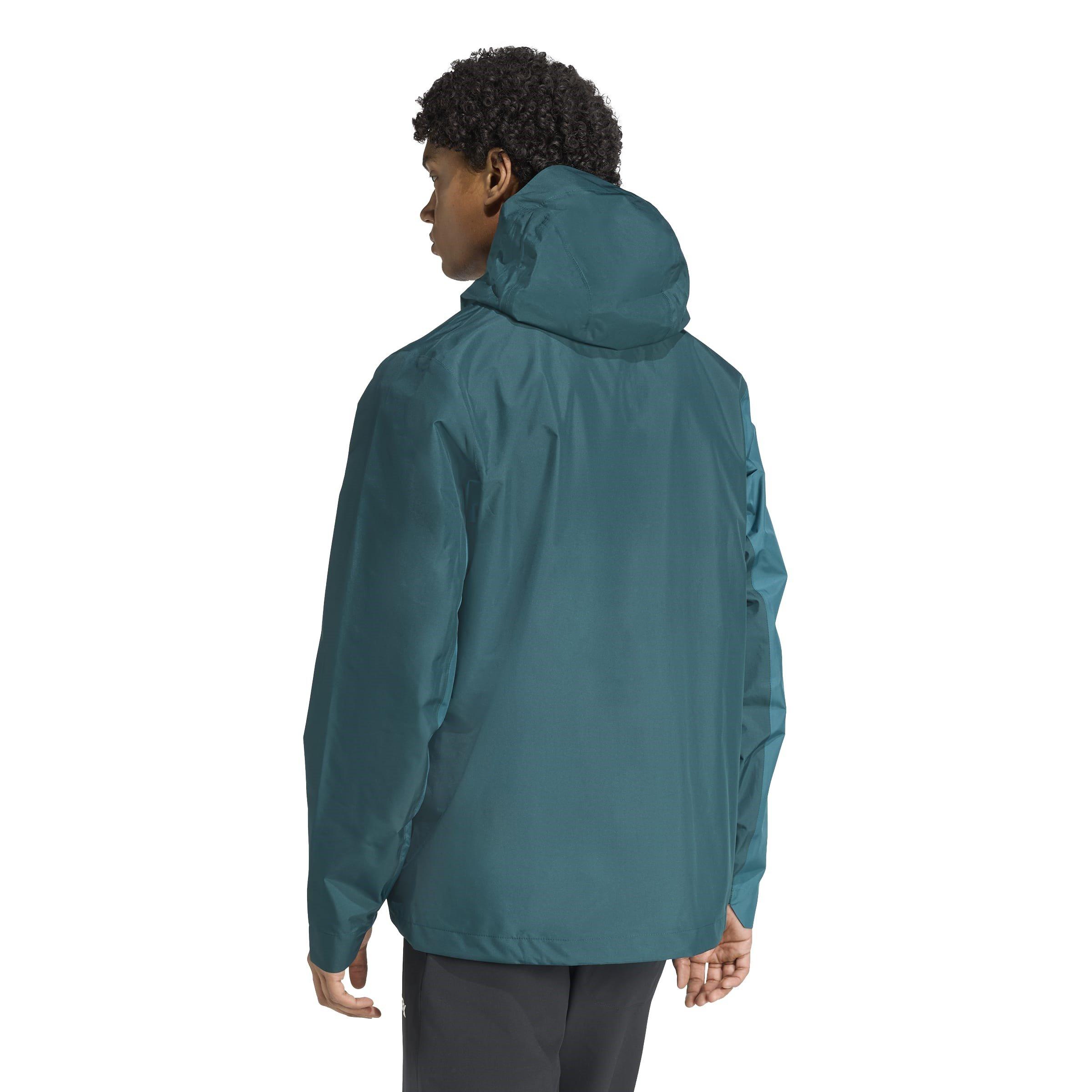 Grün/Efeu - adidas - Terrex Multi 2.5L Rain.Rdy Jacket - 3