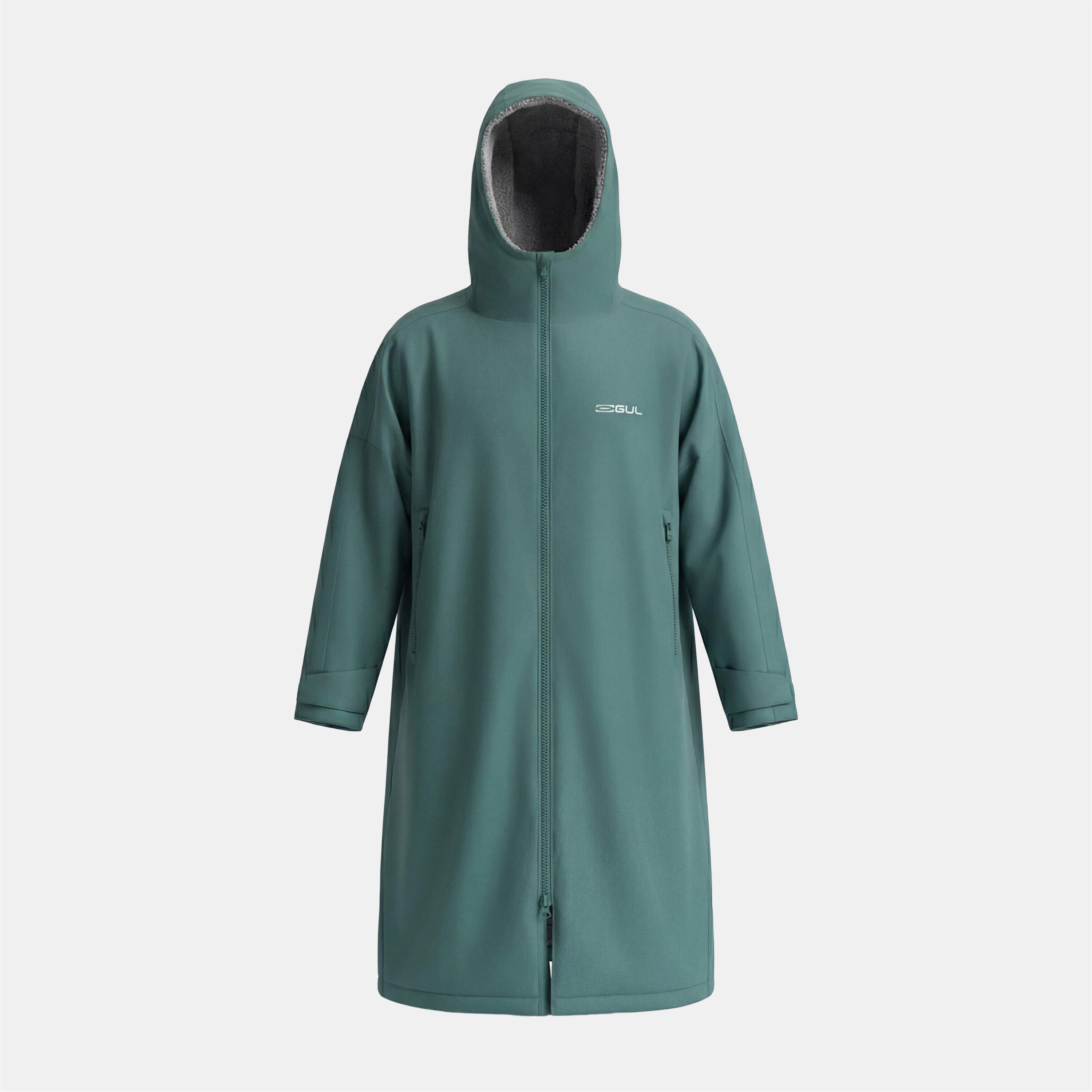 Gul Unisex Adults Waterproof Fleece Lined Long Sleeve Oversized Fit Insulated Robe